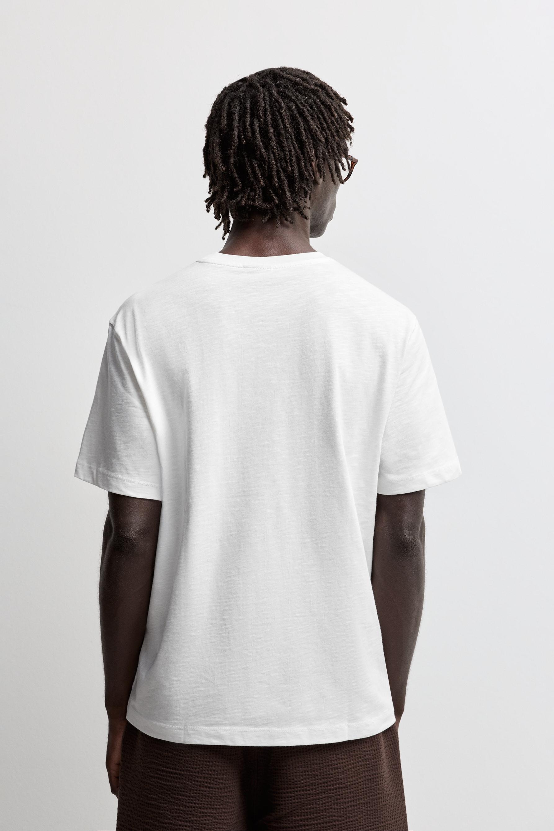 Embroidered T-shirt — BUTTER
