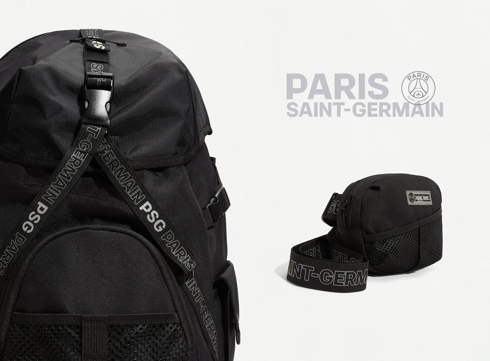 Paris Saint-Germain belt bag — BLACK