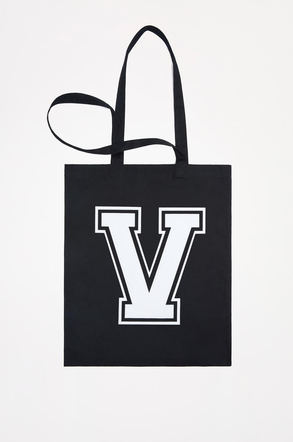 Bolso shopper letra V