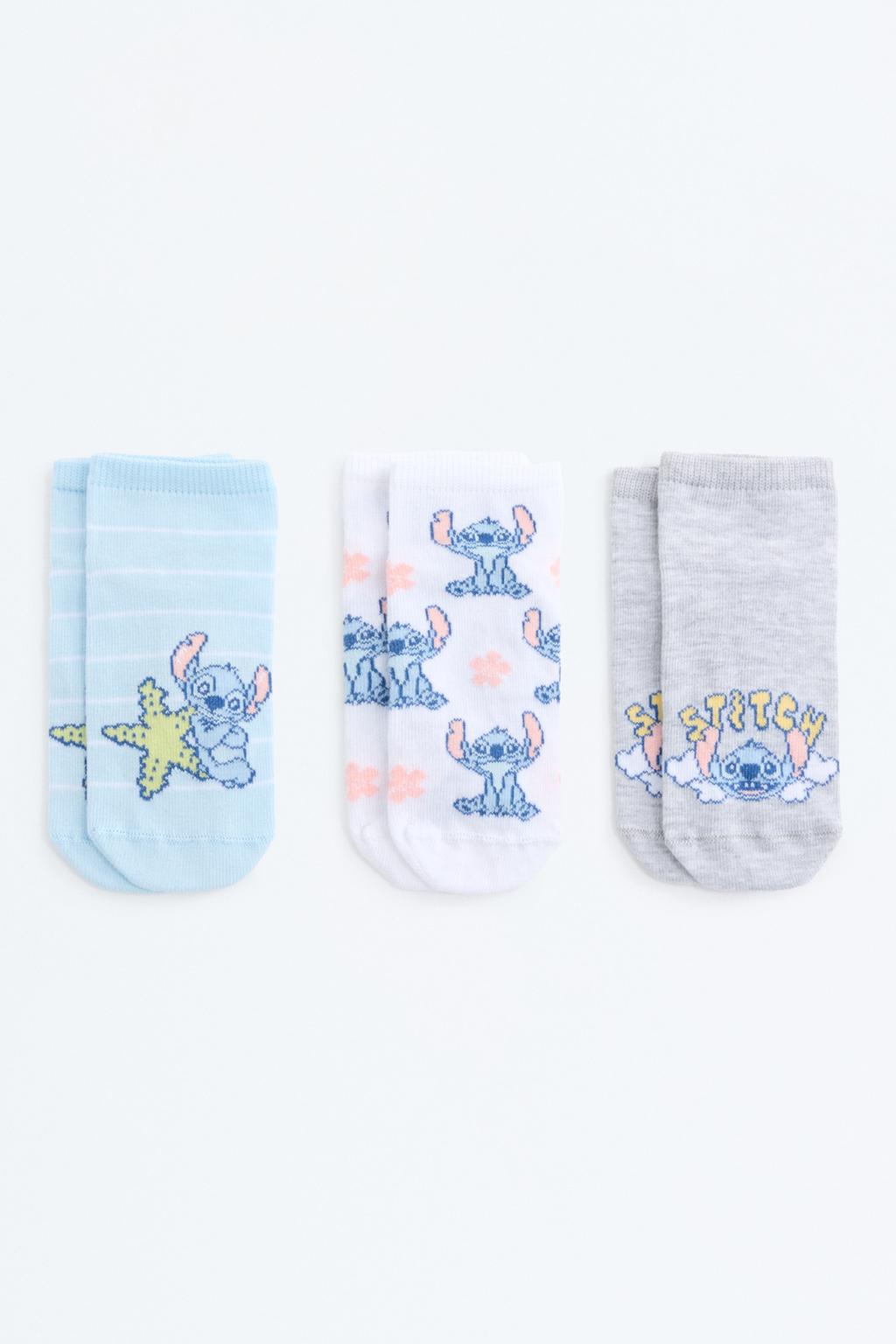 4-pack of Stitch ©Disney beach socks