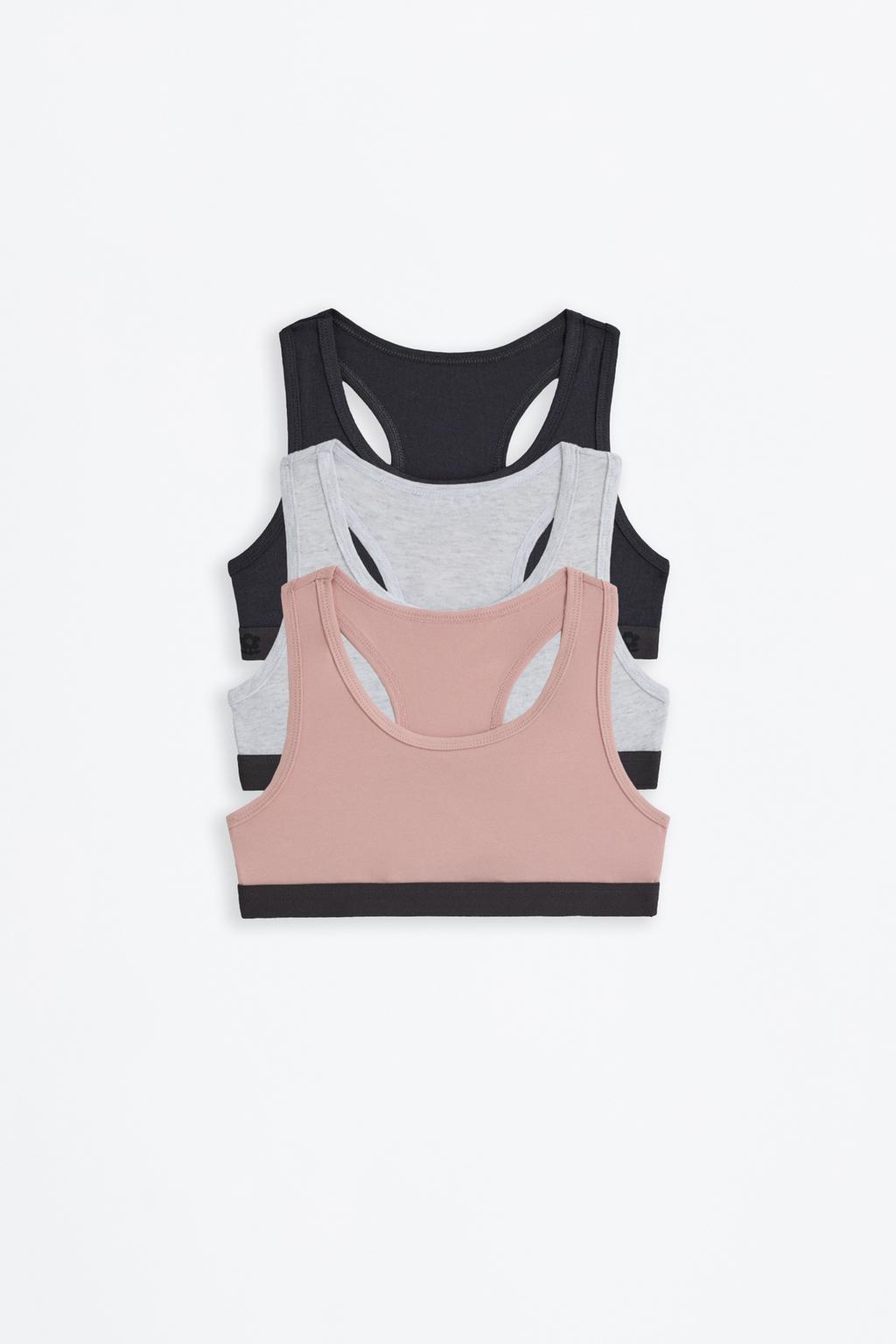 Pack 3 tops deportivos