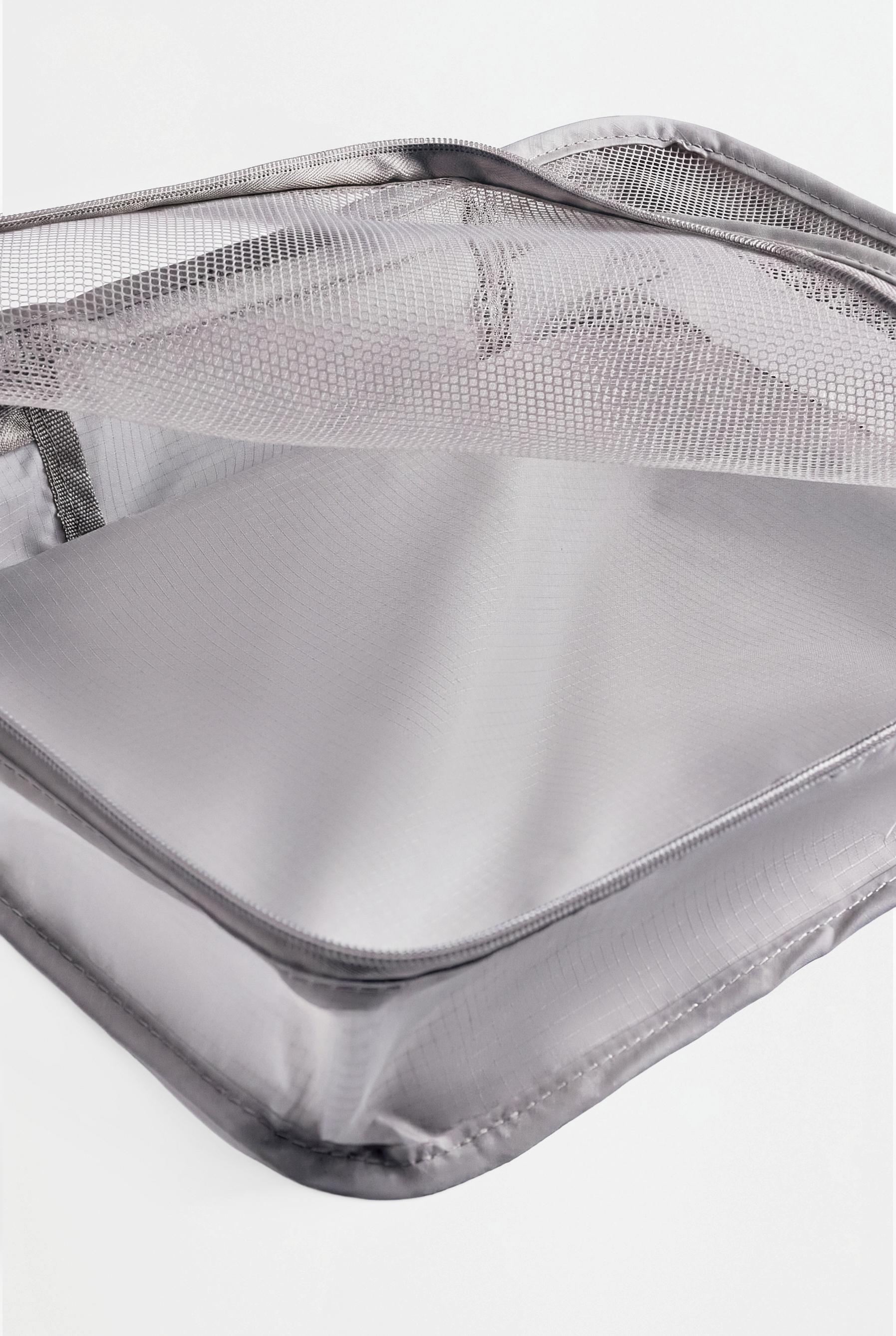 Set of 3 travel organisers — PEARL GREY