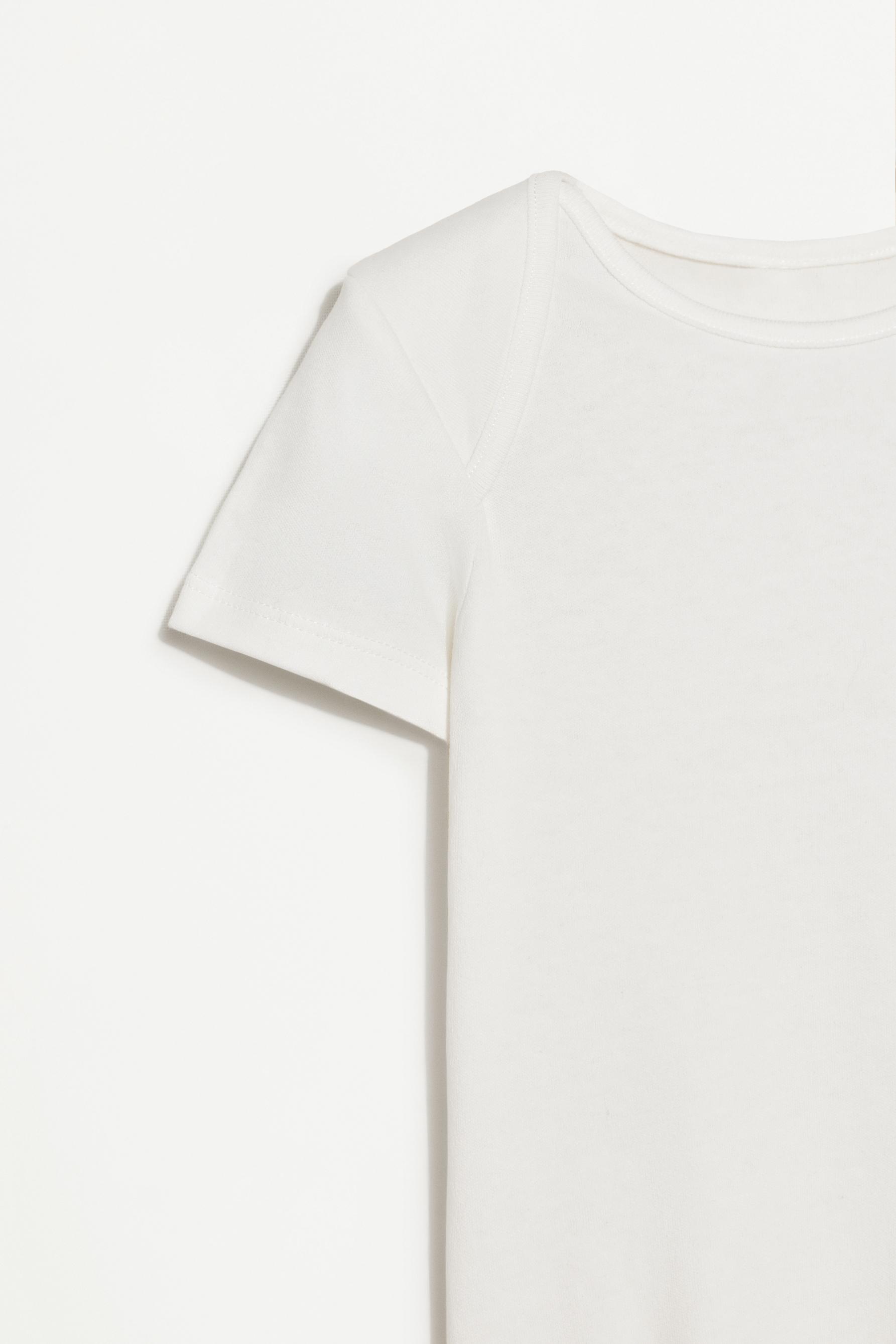Plain bodysuits (Pack 4) — WHITE