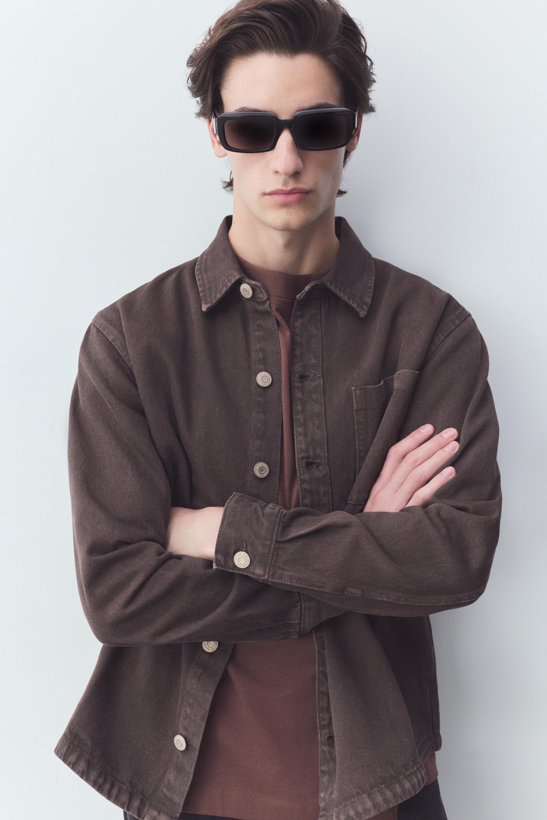 Sobrecamisa denim bolsillo