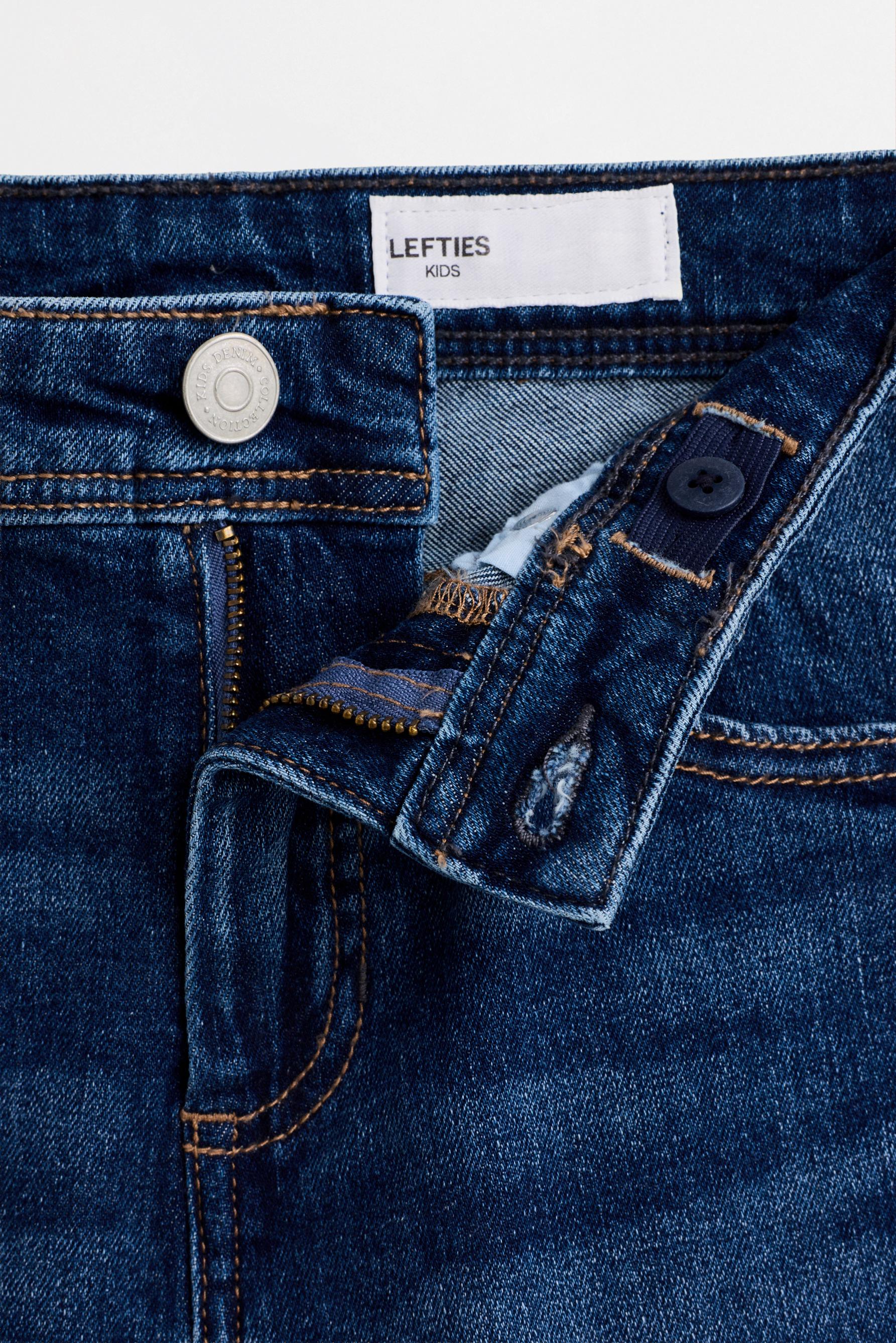 Faded skinny jeans — DARK BLUE
