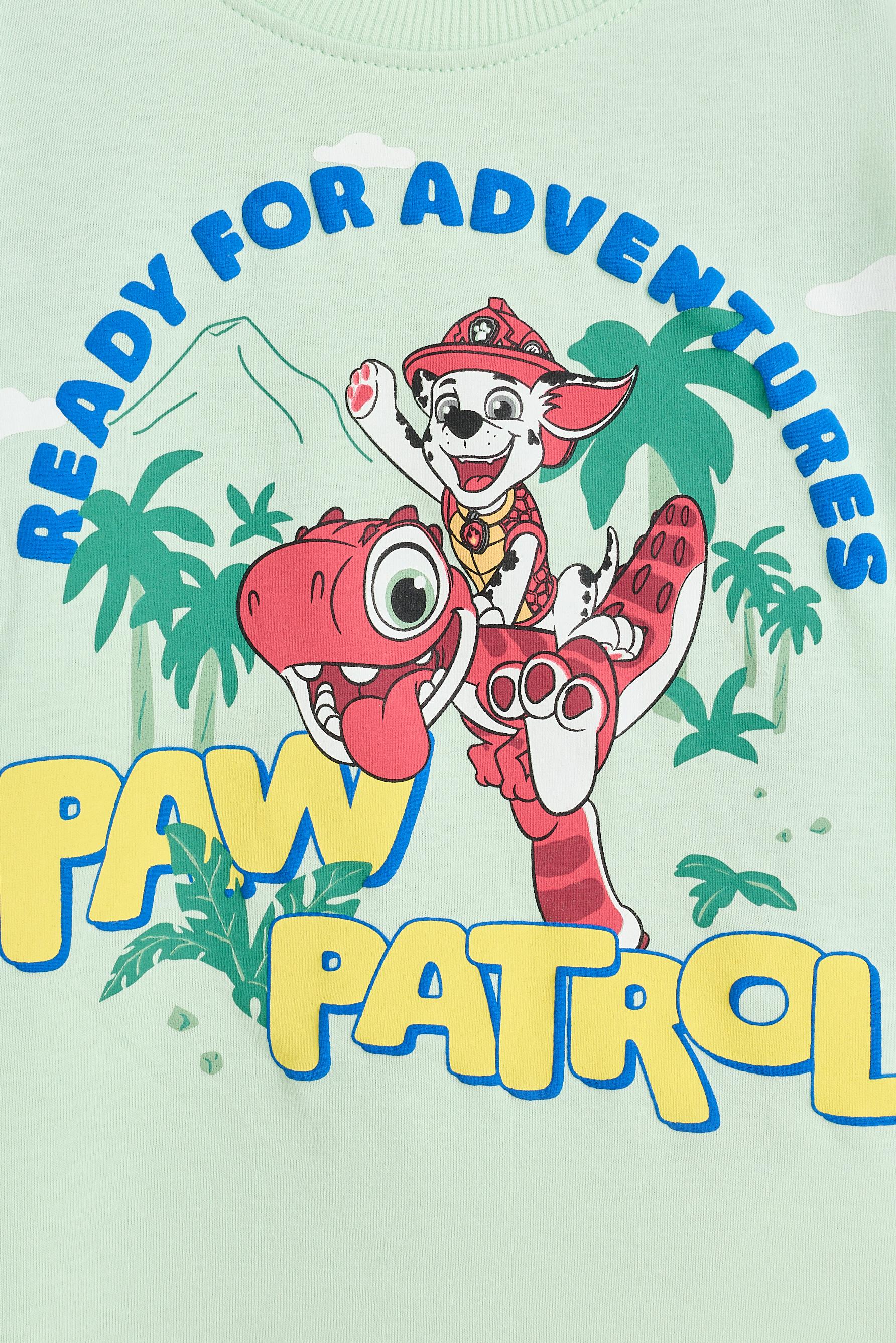 Paw Patrol ©Nickelodeon T-shirt and jogger pants set — PALE GREEN