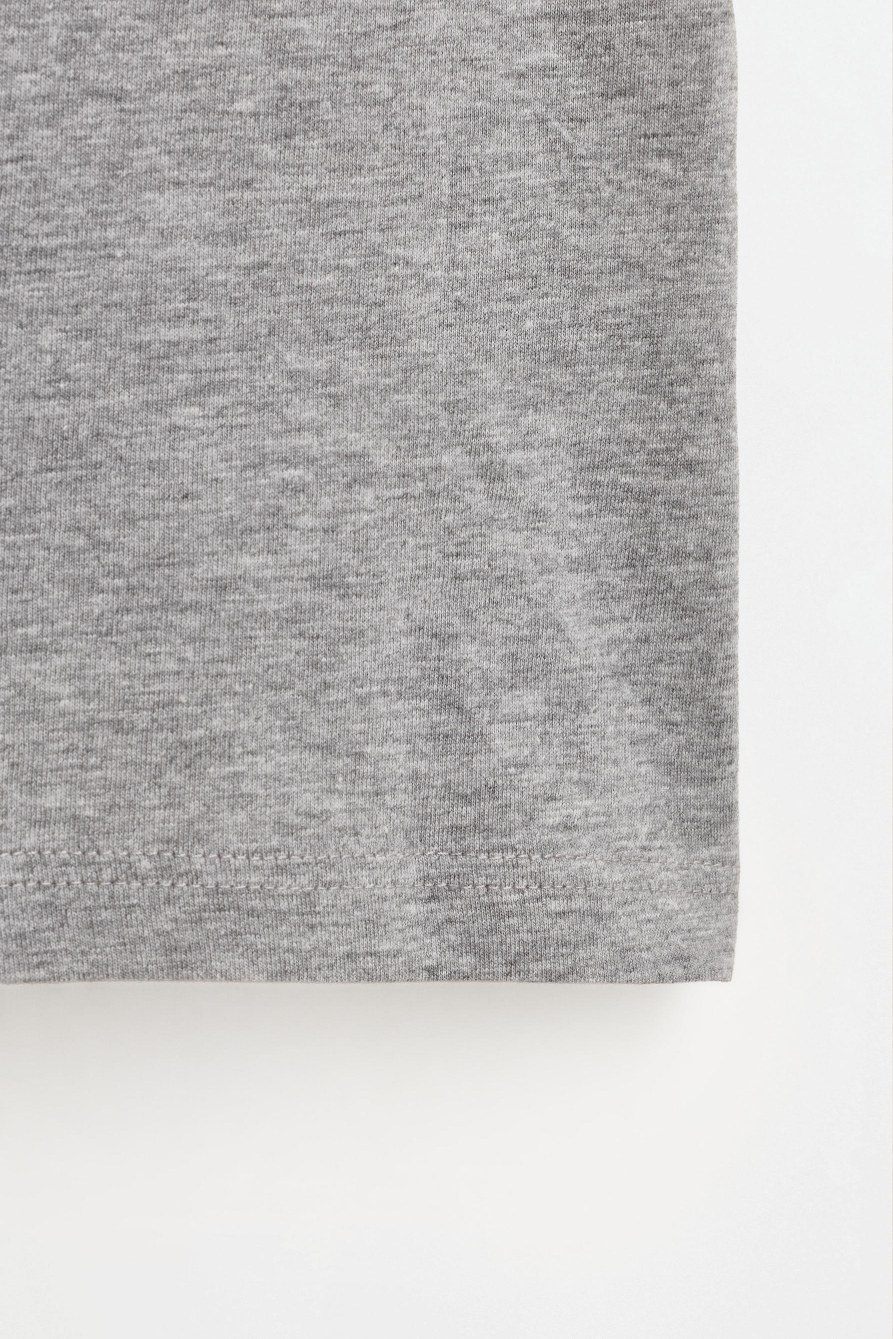 4-pack of plain T-shirts — MAUVE PINK