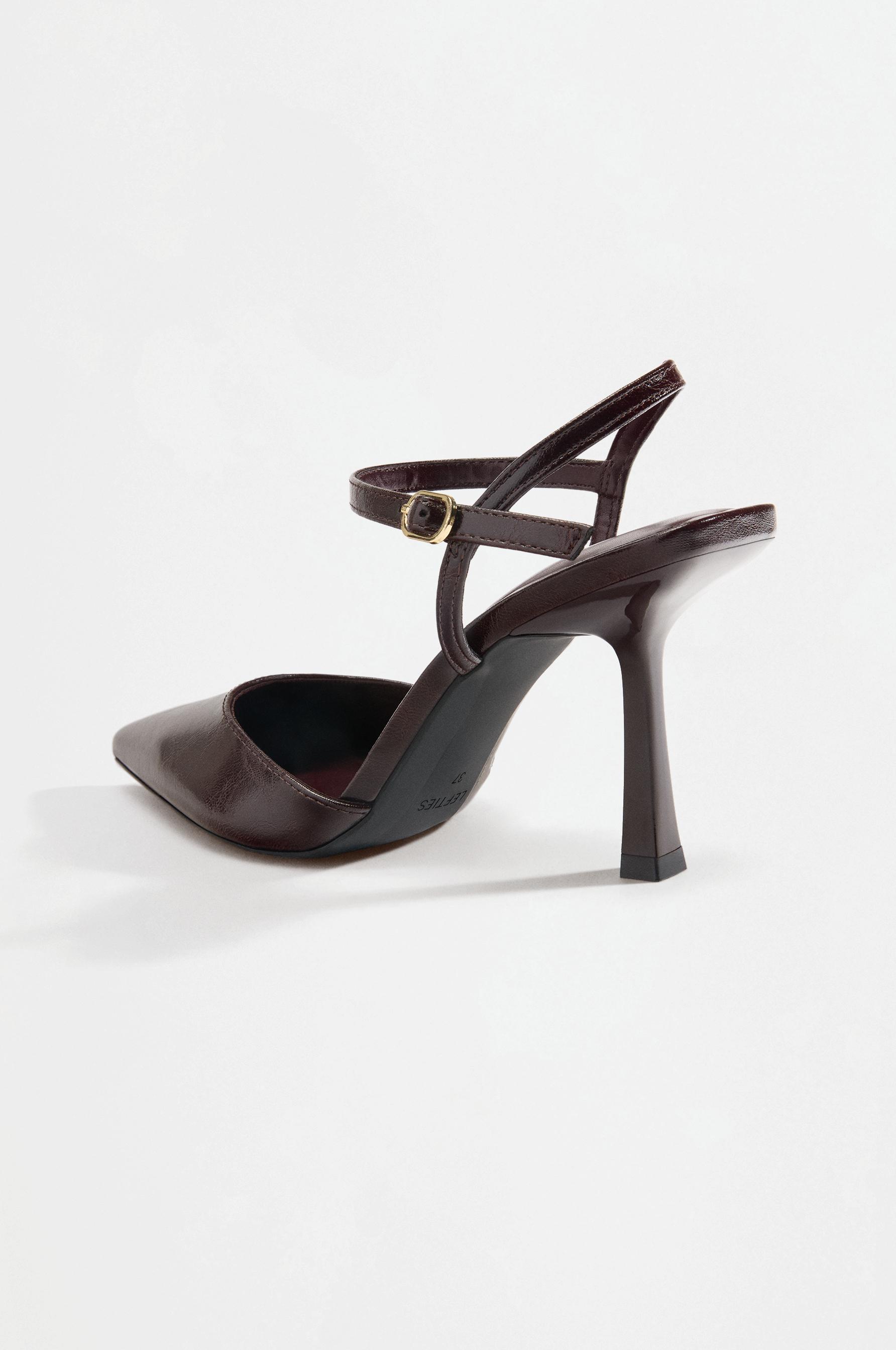 High-heel shoes — BURGUNDY