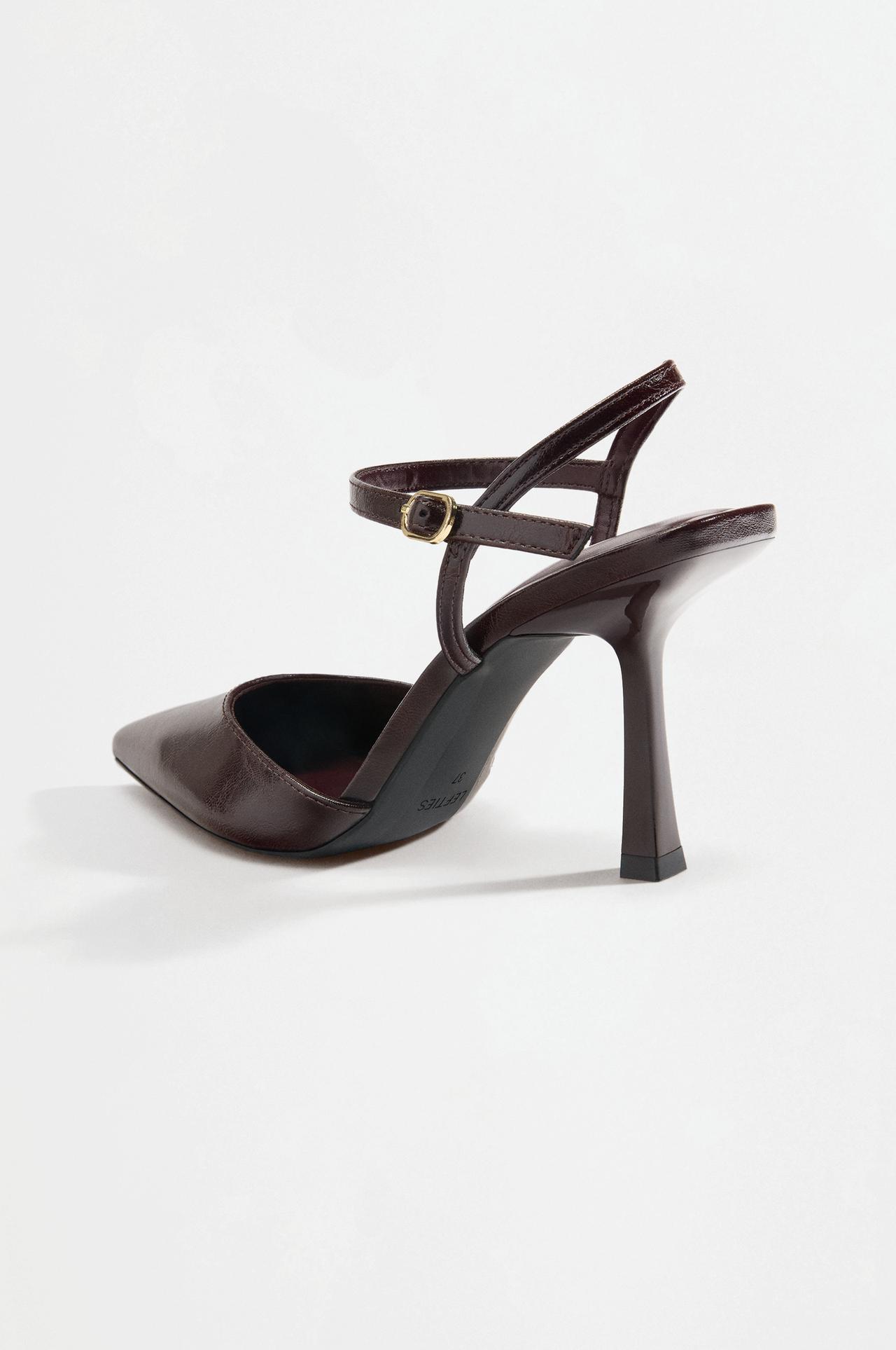 High-heel shoes — BURGUNDY