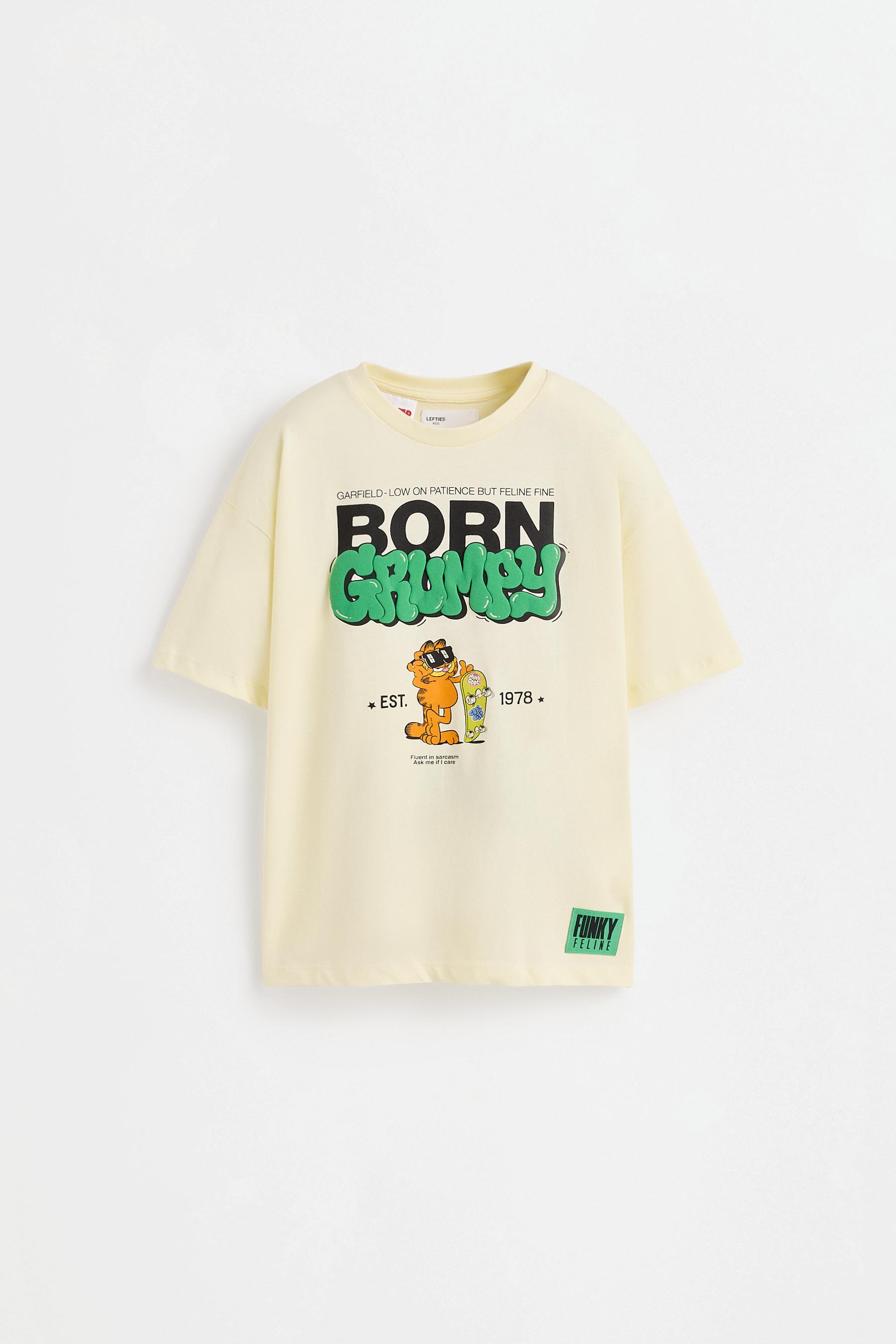 Garfield ©Nickelodeon T-shirt — GREEN