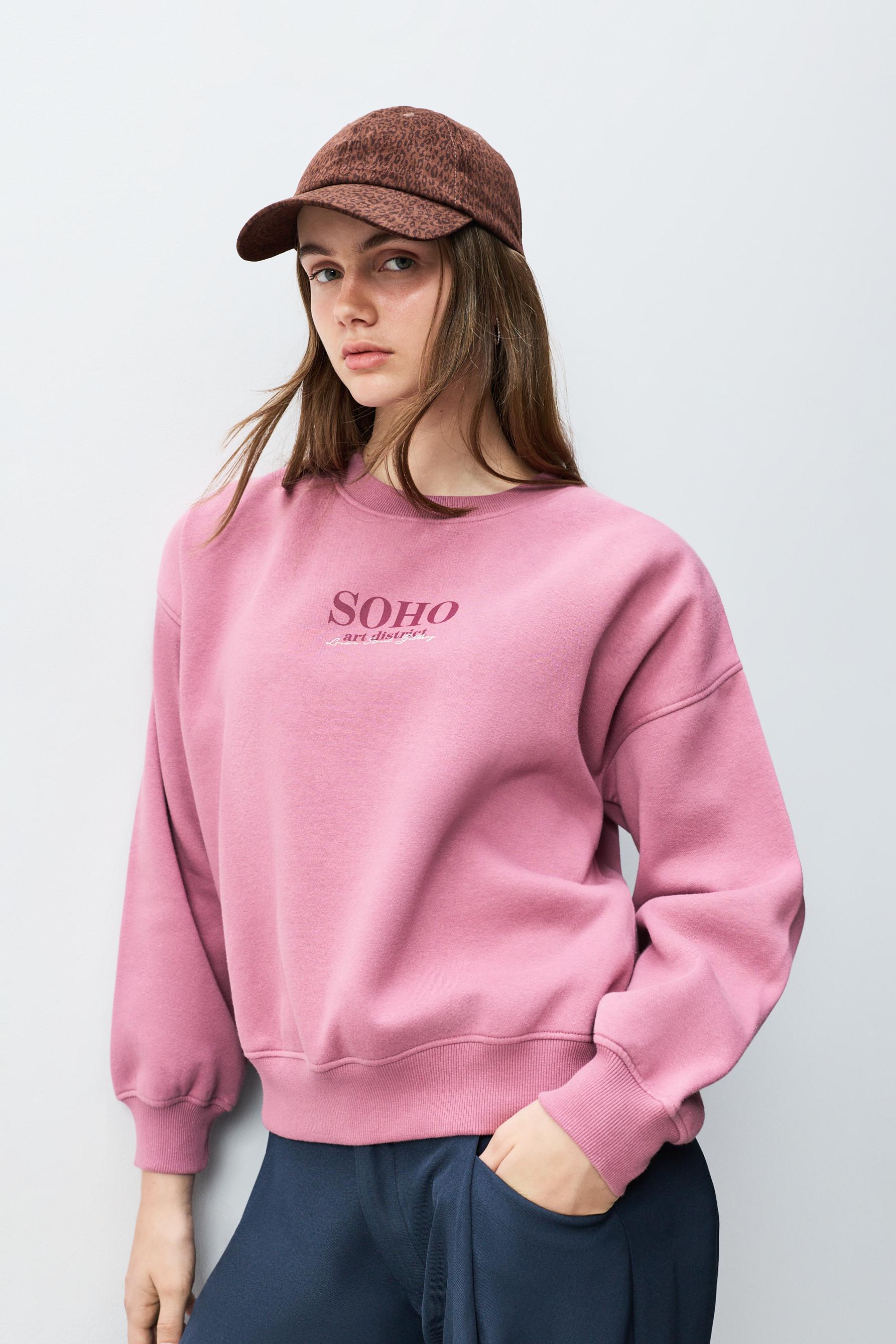 Sudadera estampada