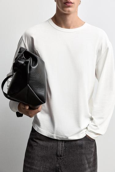Medium-weight jersey long sleeve T-shirt — OFF WHITE 3