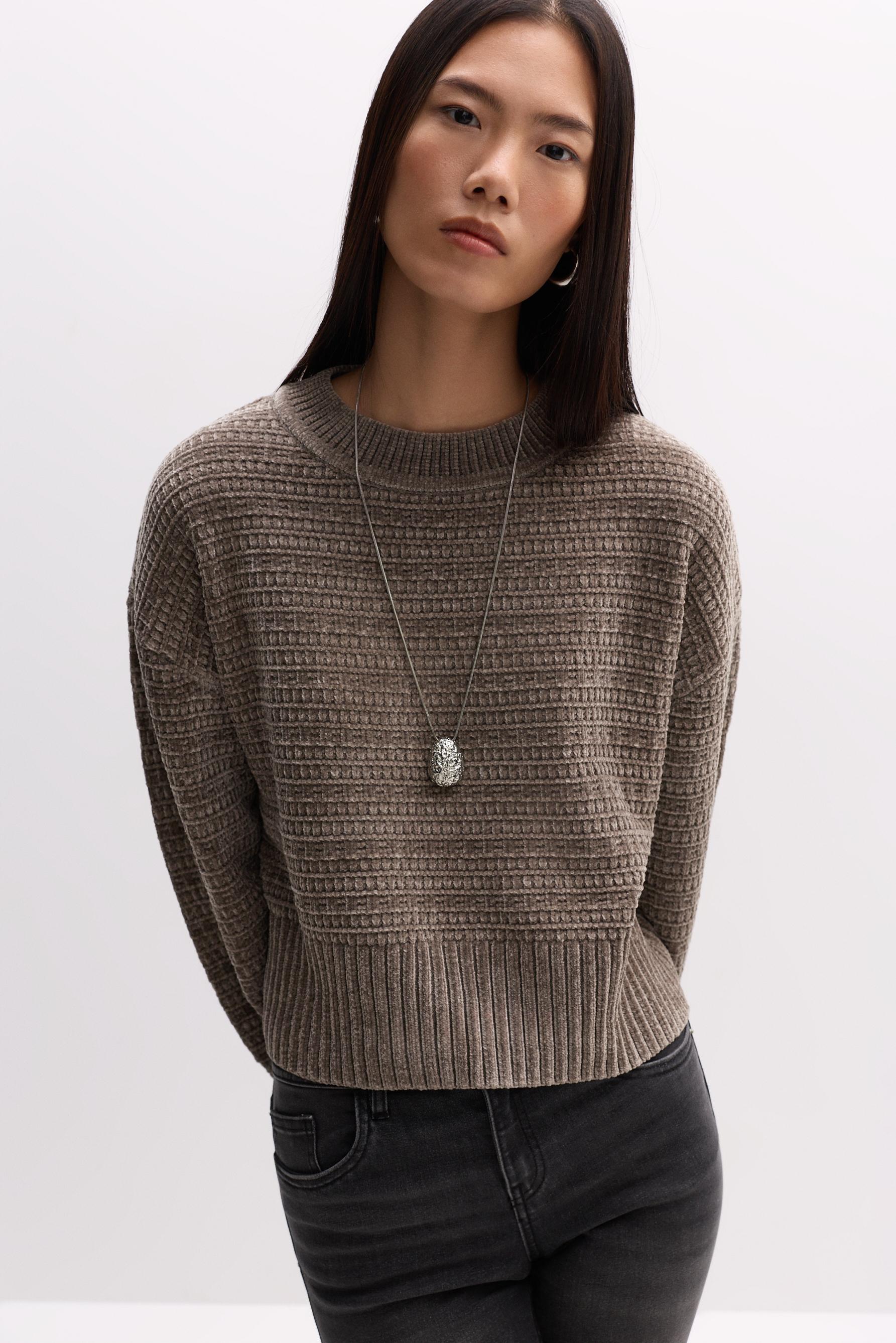 Jersey punto chenilla