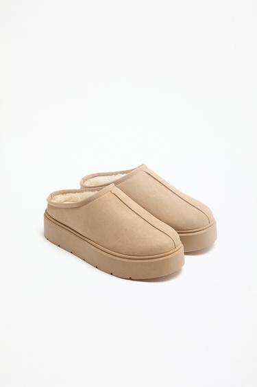 Platform clogs — BROWN 2