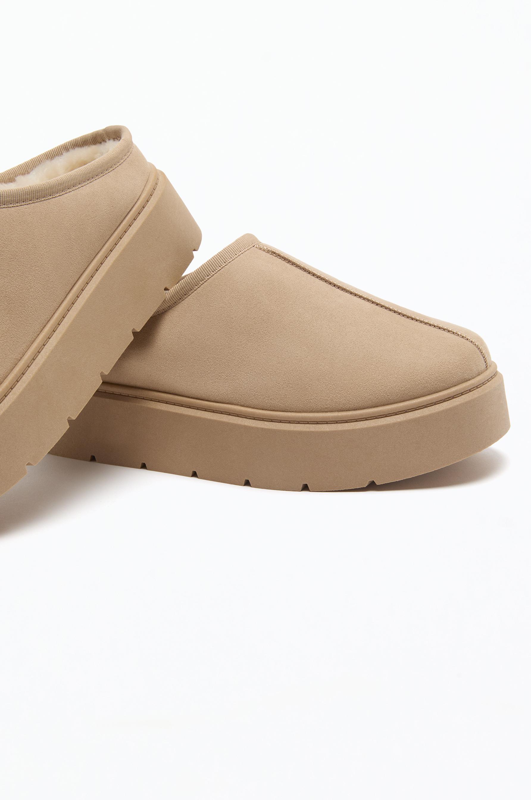 Platform clogs — BROWN