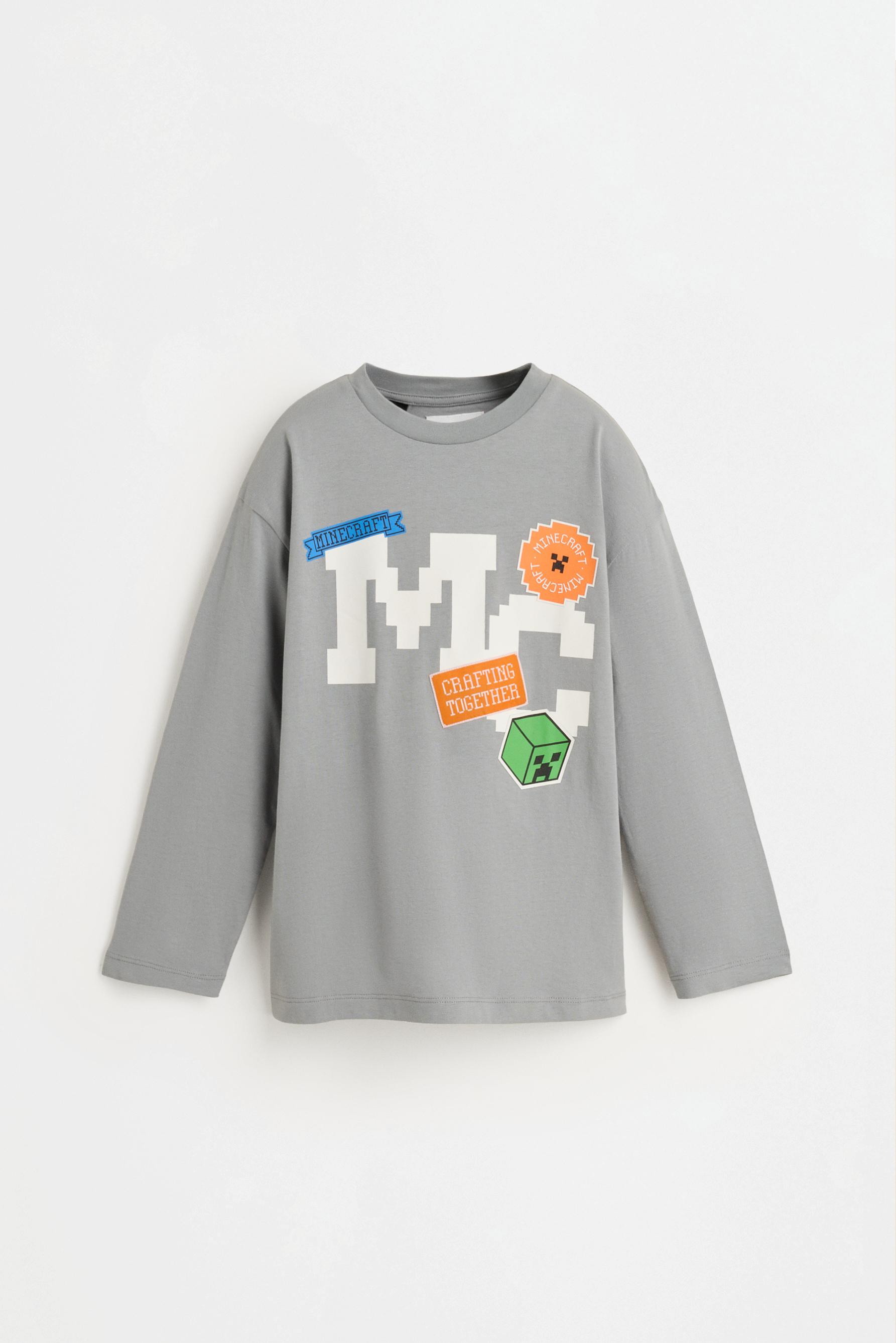 Minecraft T-shirt — GREY