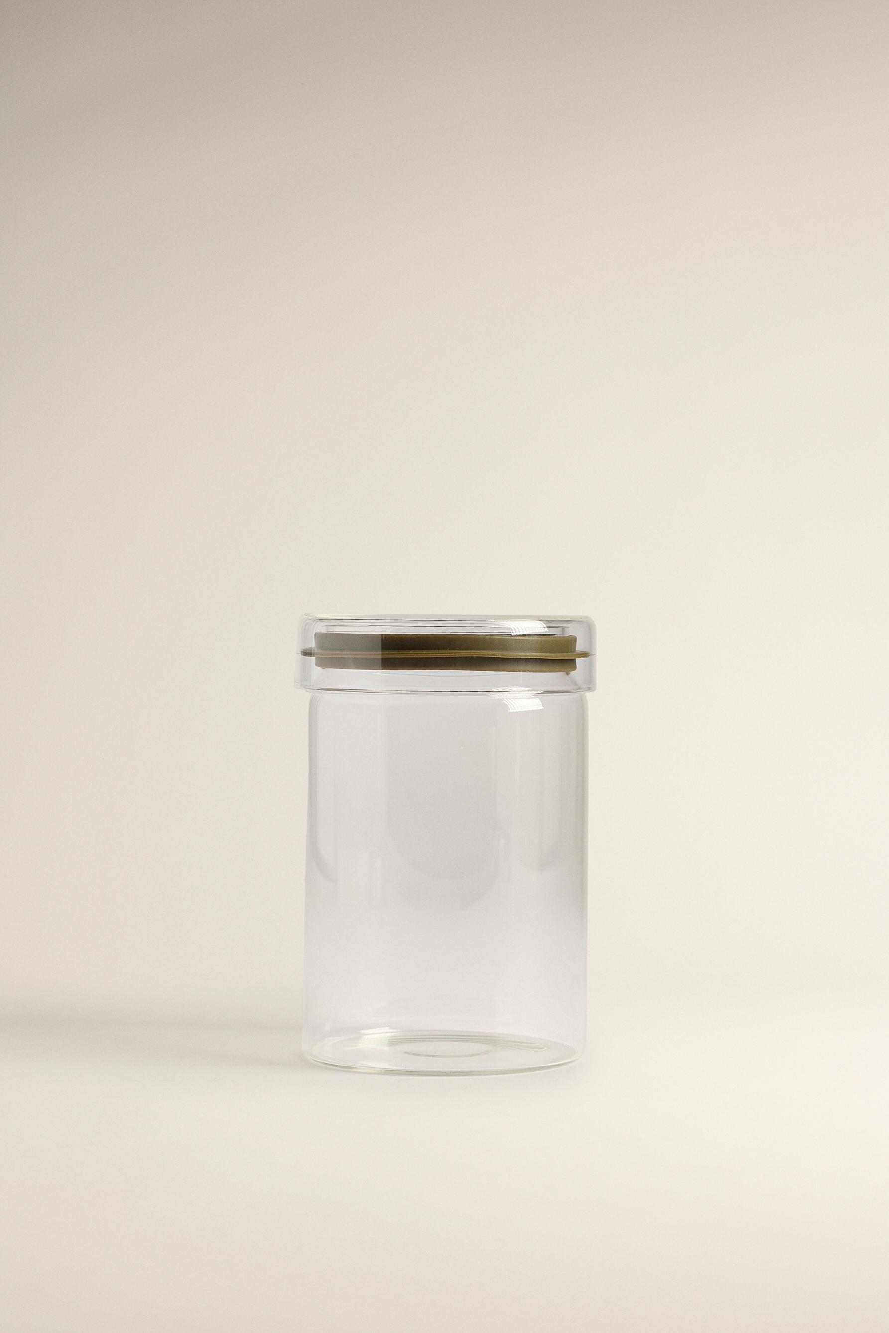 Bote almacenaje borosilicato 15 cm