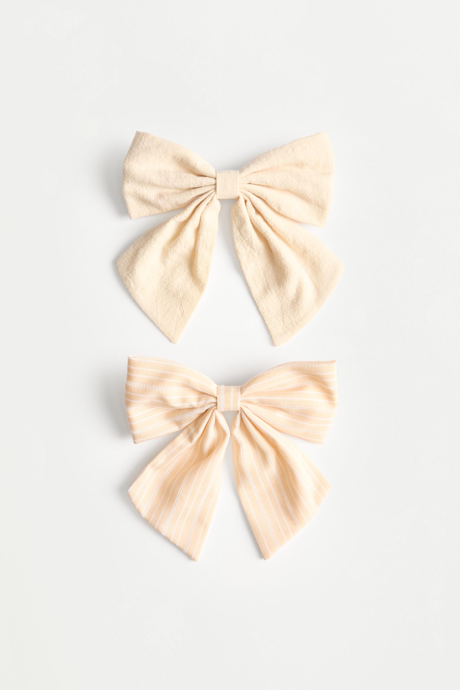 Rustic Bows (2-Pack) — BEIGE