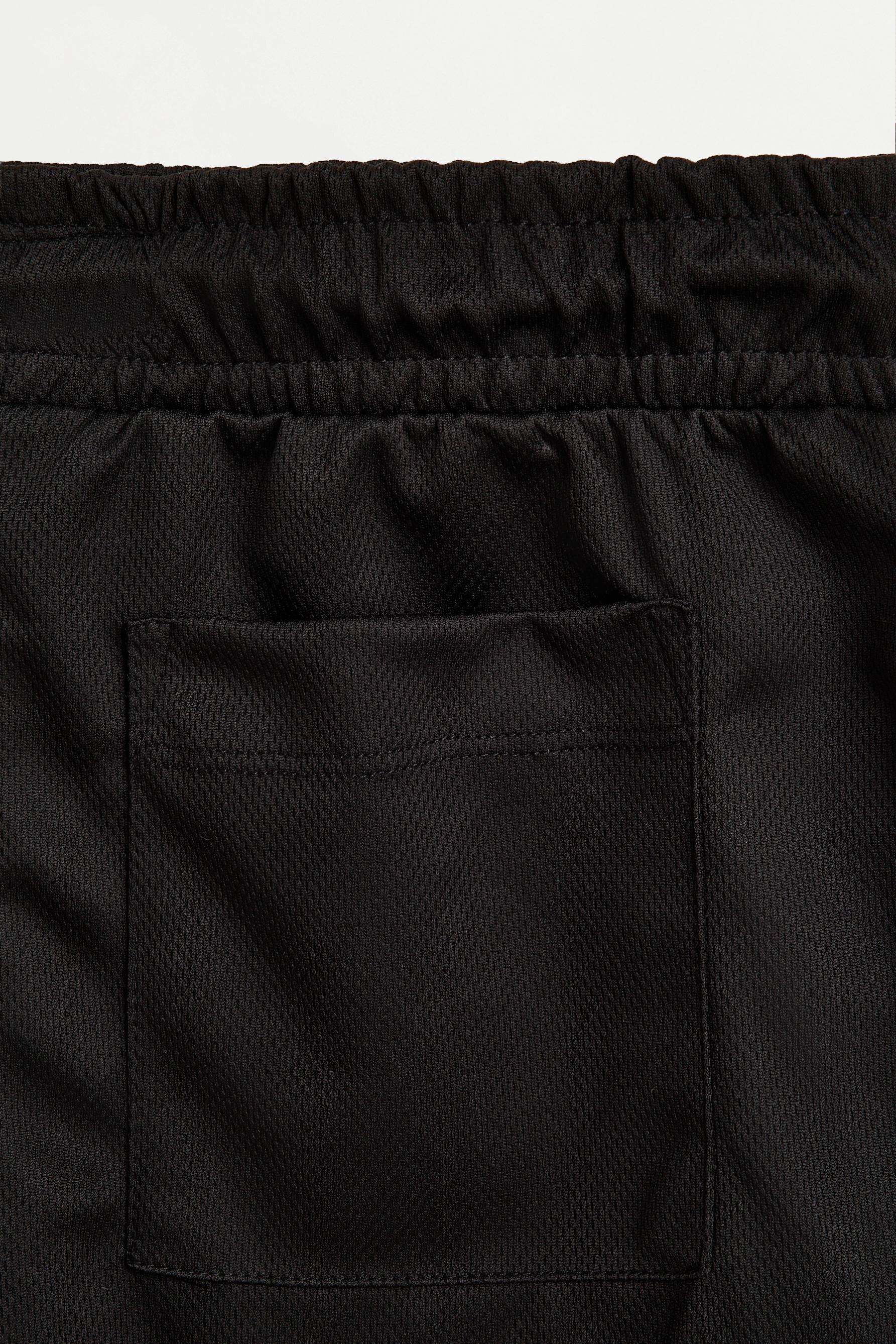 Basketball tank top and shorts set — BLACK