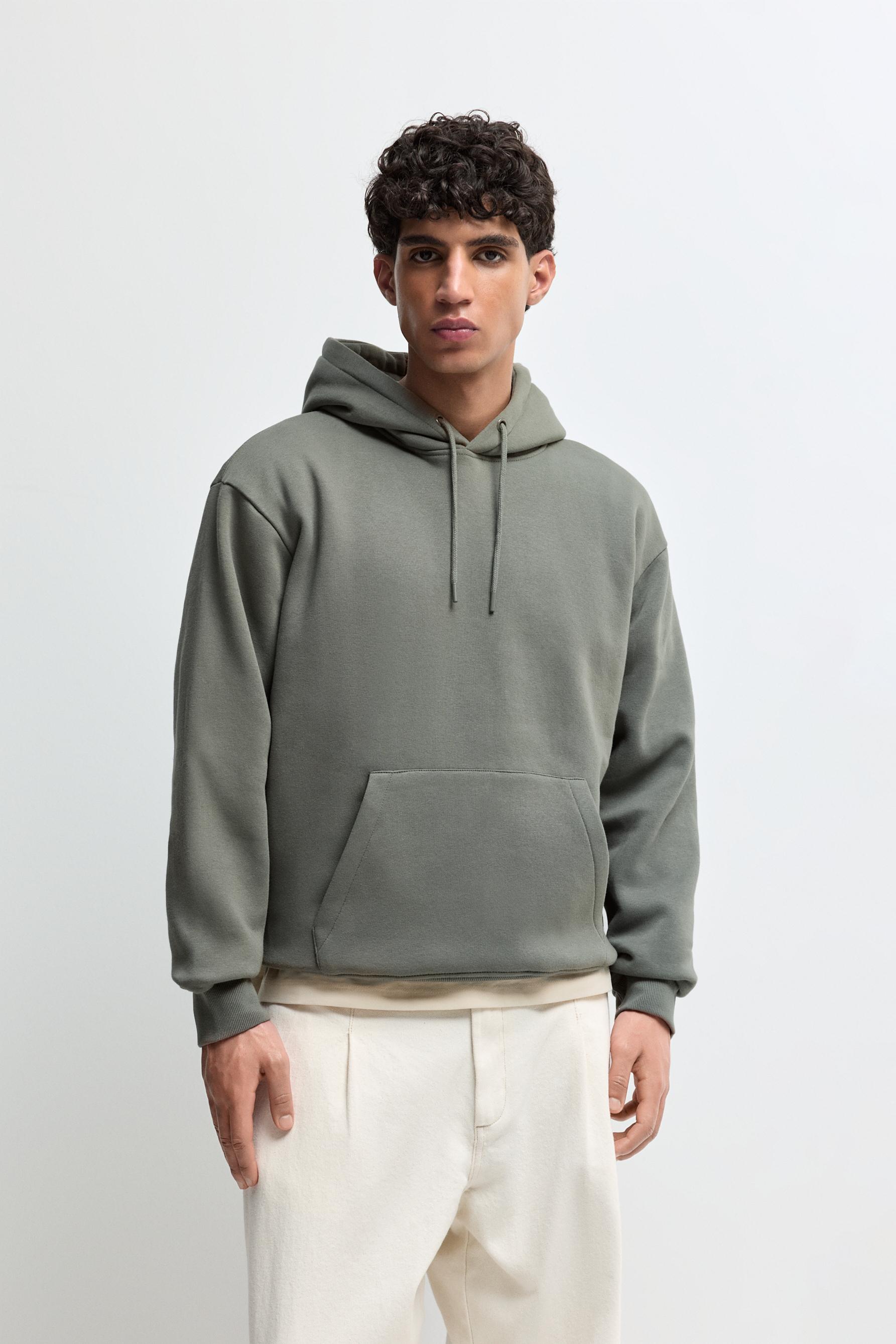 Sudadera básica capucha