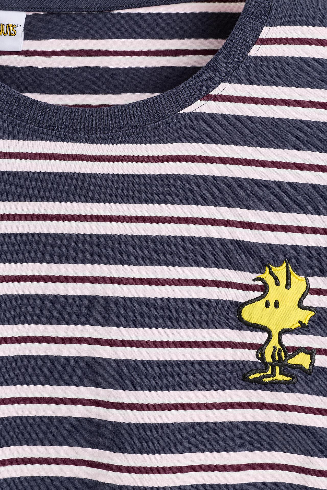 Snoopy Peanuts™ striped T-shirt — STRIPED