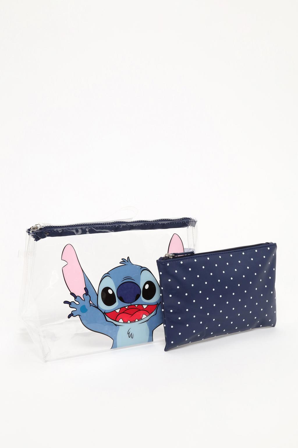 Set of 2 Stitch © Disney toiletry bags