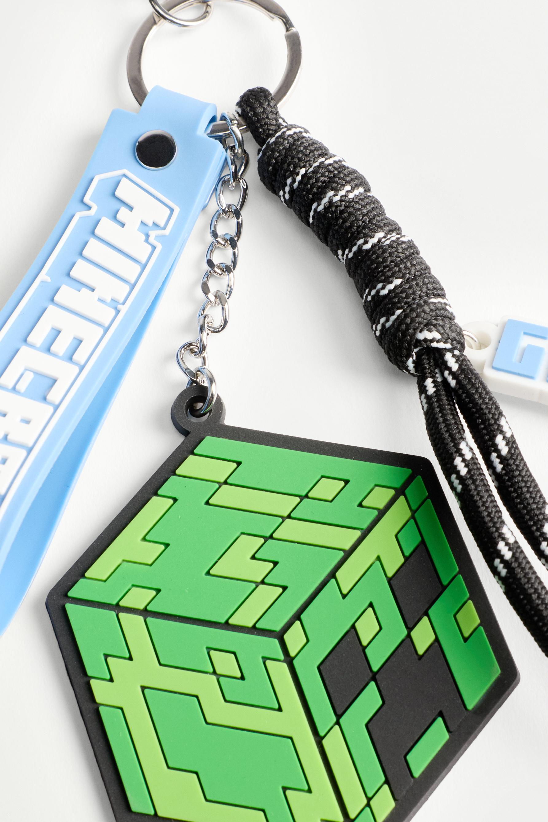 Minecraft Key Ring — GREEN
