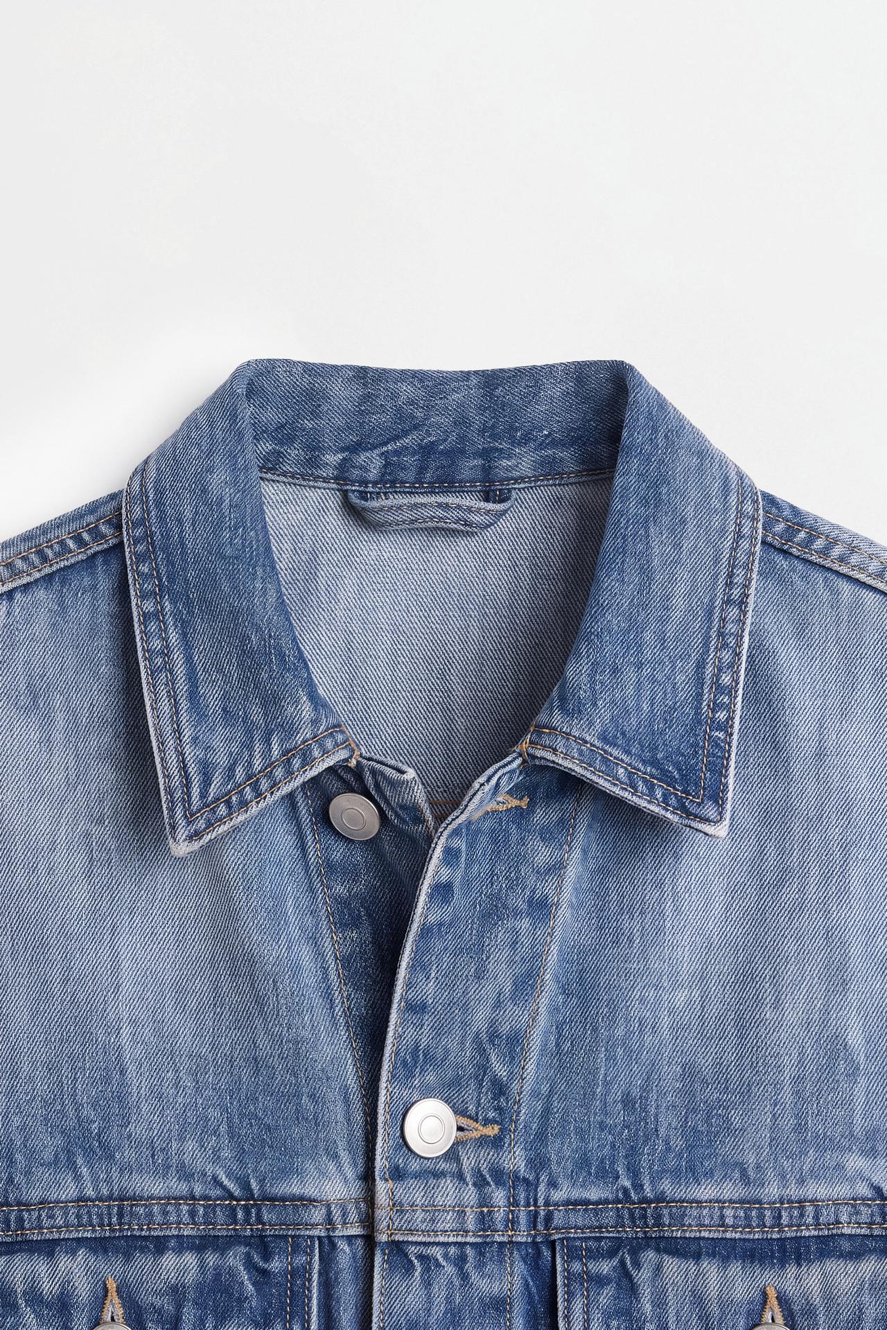 Basic denim jacket — INDIGO