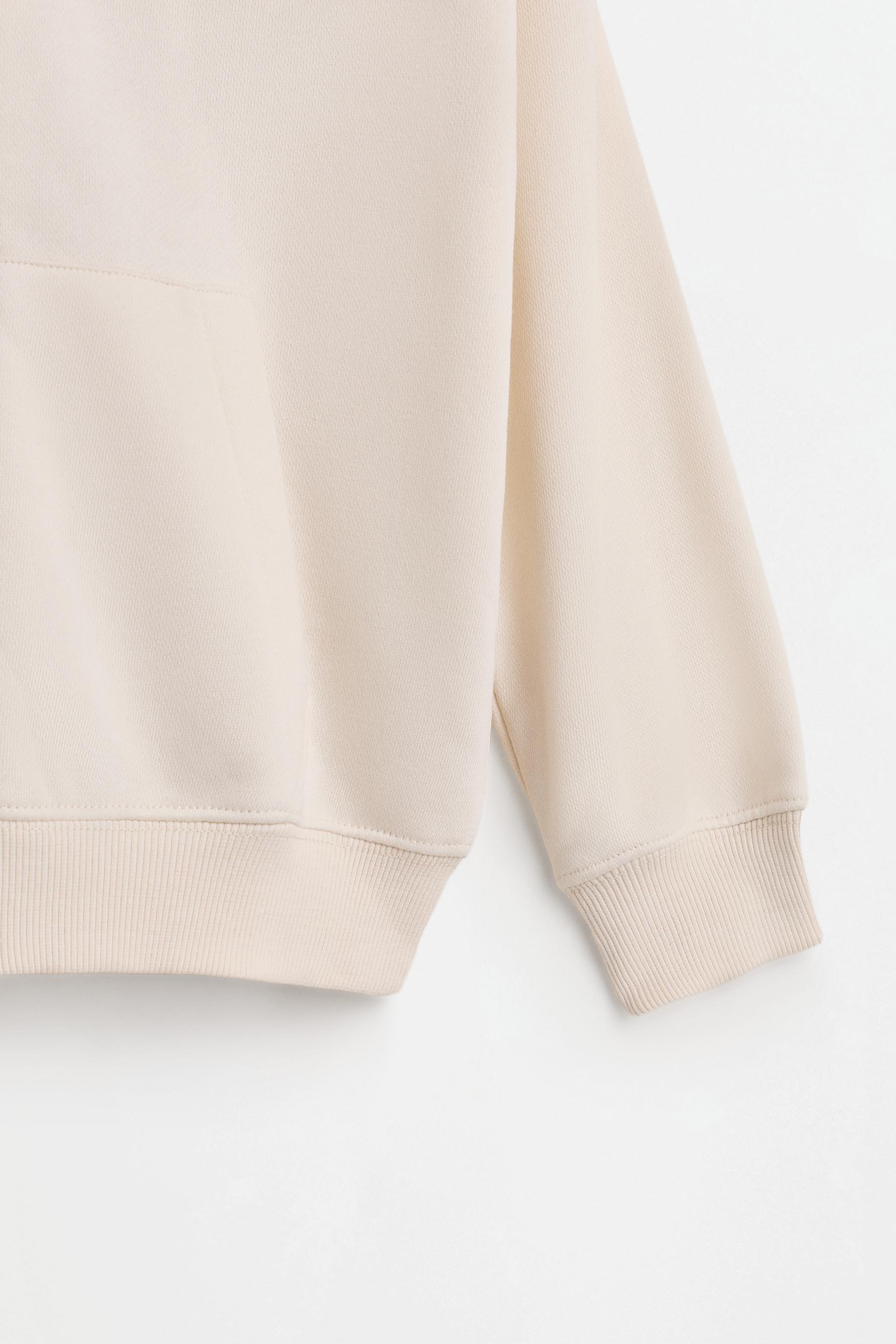 Zip-up sweatshirt — BUTTER