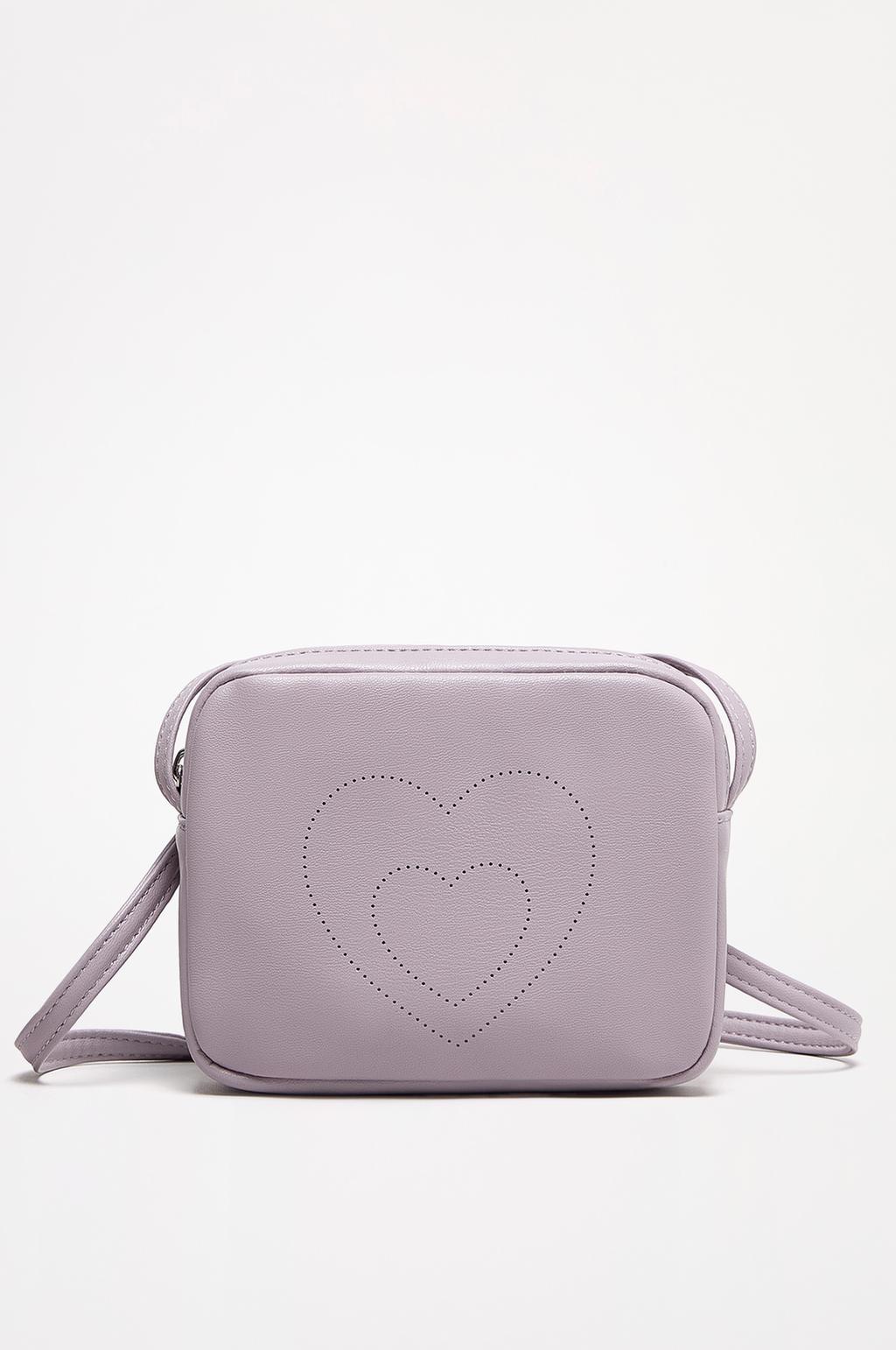 Heart crossbody bag