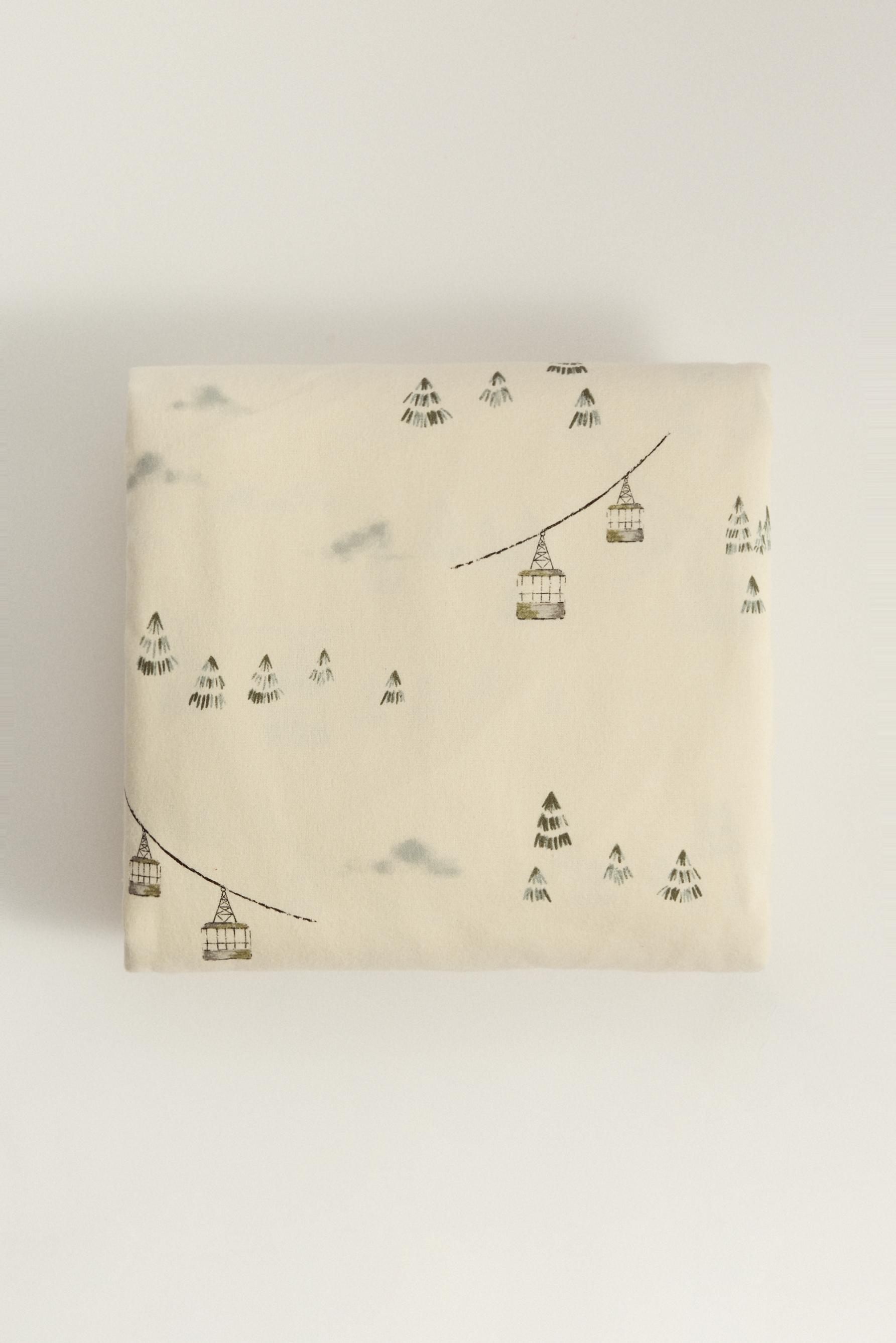 Funda nórdica franela teleférico 240 x 220 cm