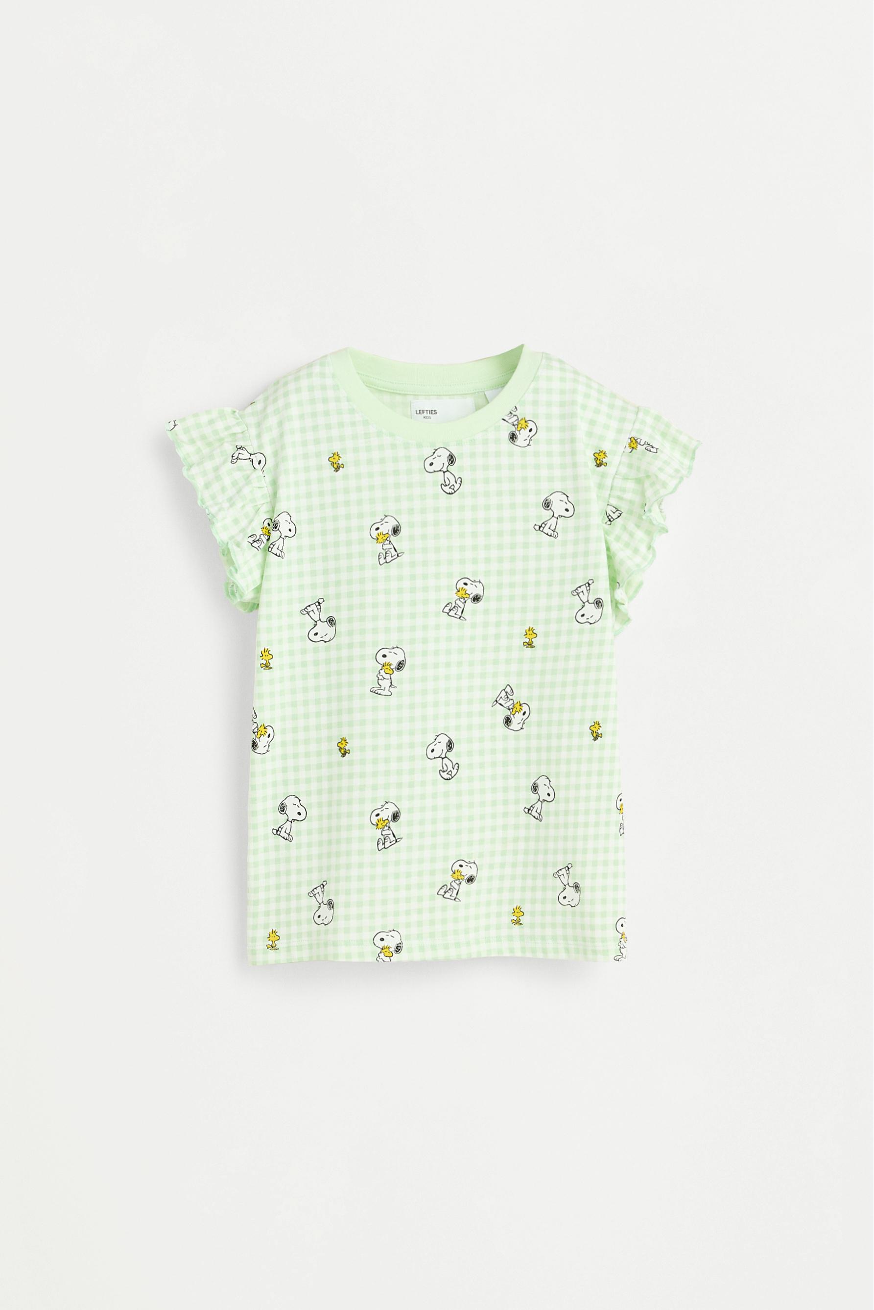 Snoopy Peanuts™ short pajamas — PALE GREEN