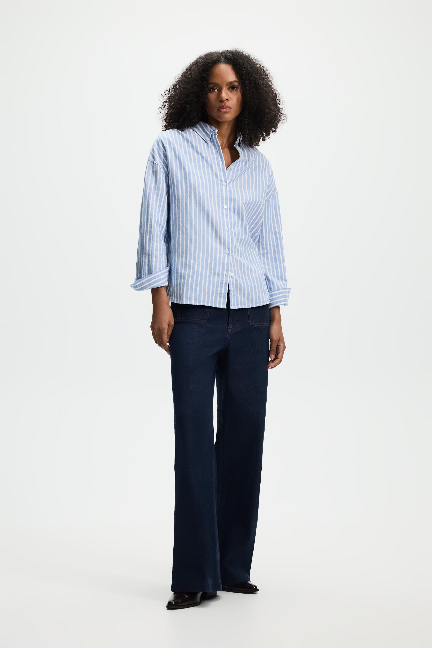 Striped Oxford shirt — STRIPED