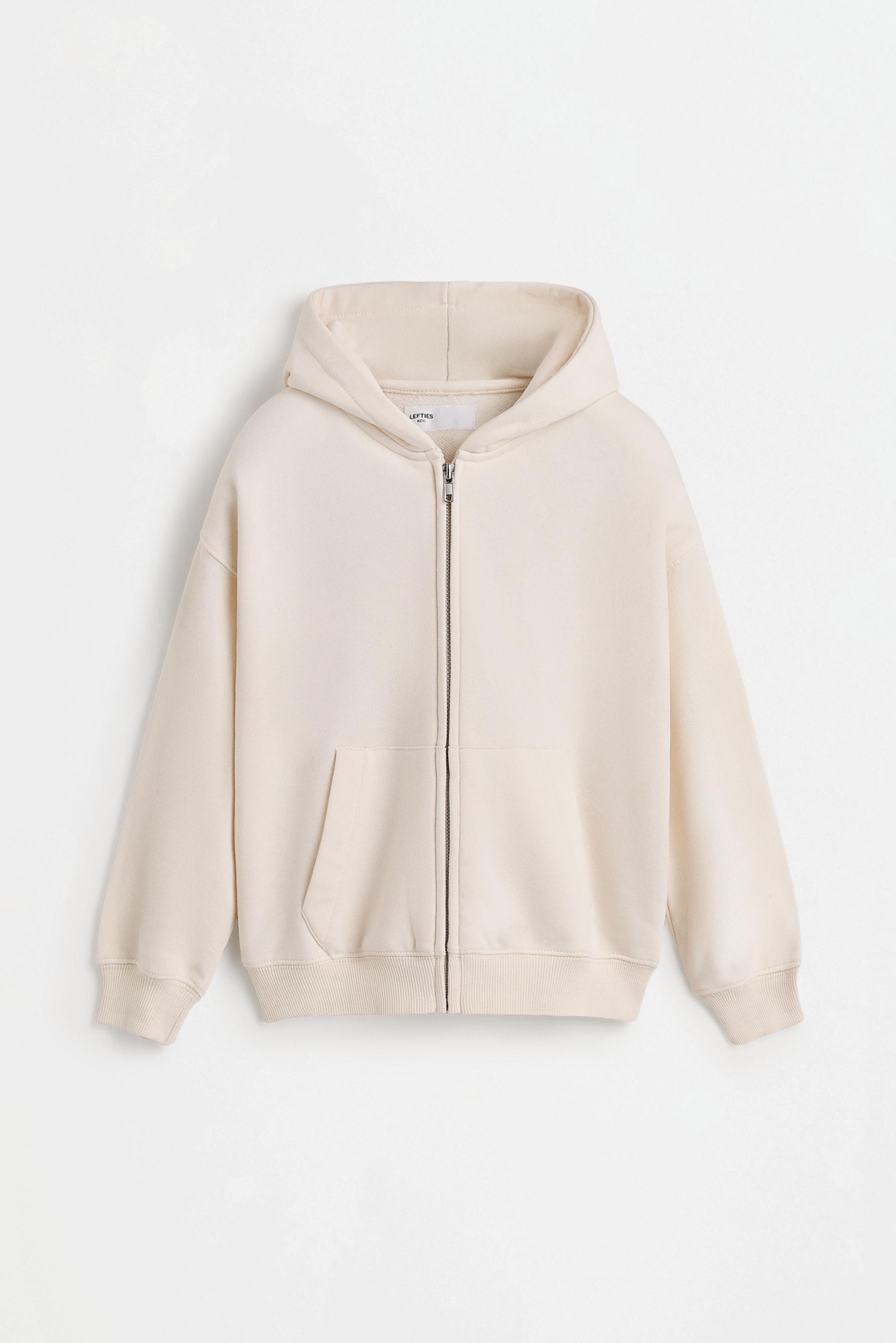 Zip-up sweatshirt — BUTTER