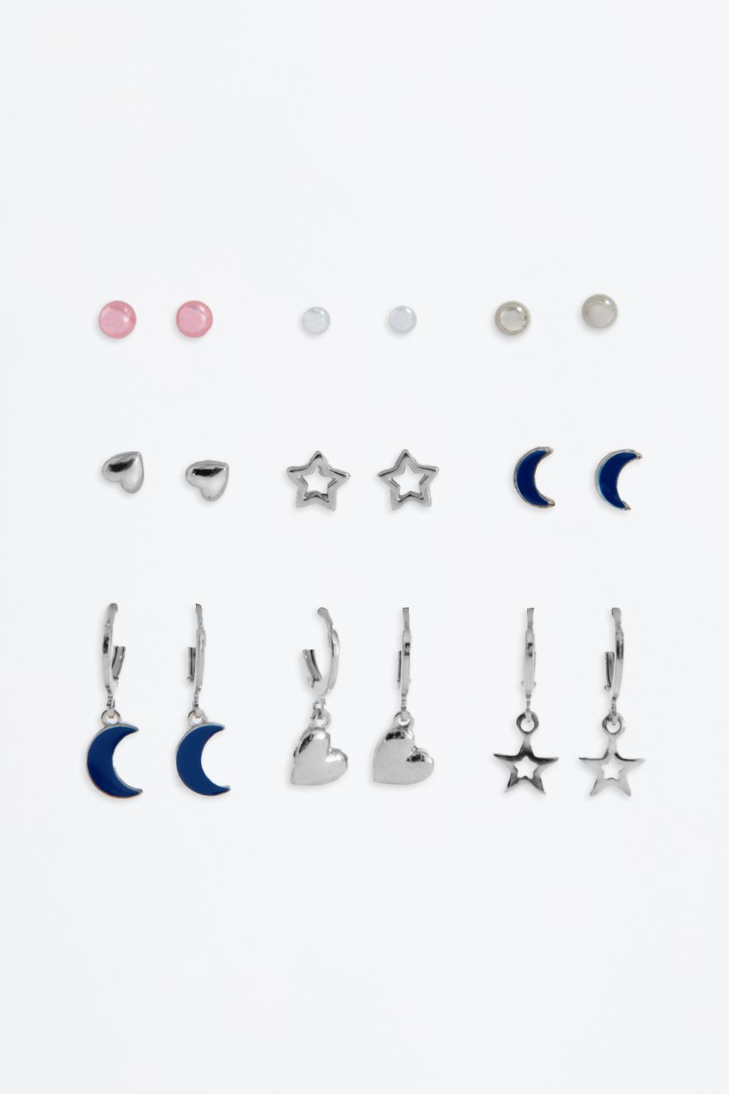 Set 9 brincos combinados