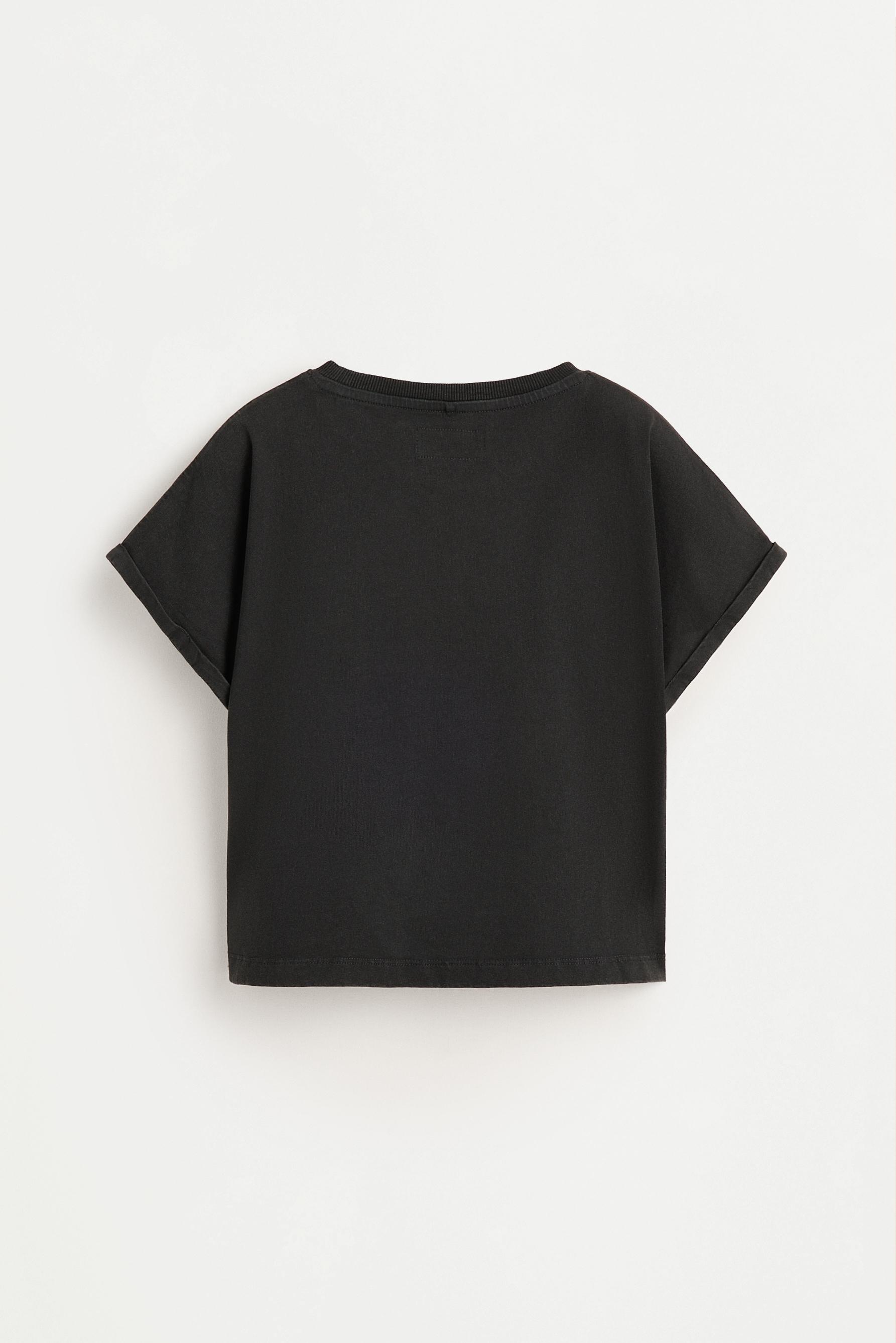 Stud and ring T-shirt — ANTHRACITE GREY