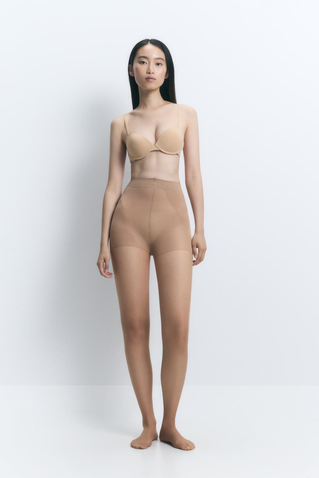 Pack of 2 pairs of 30 DEN push-up tights