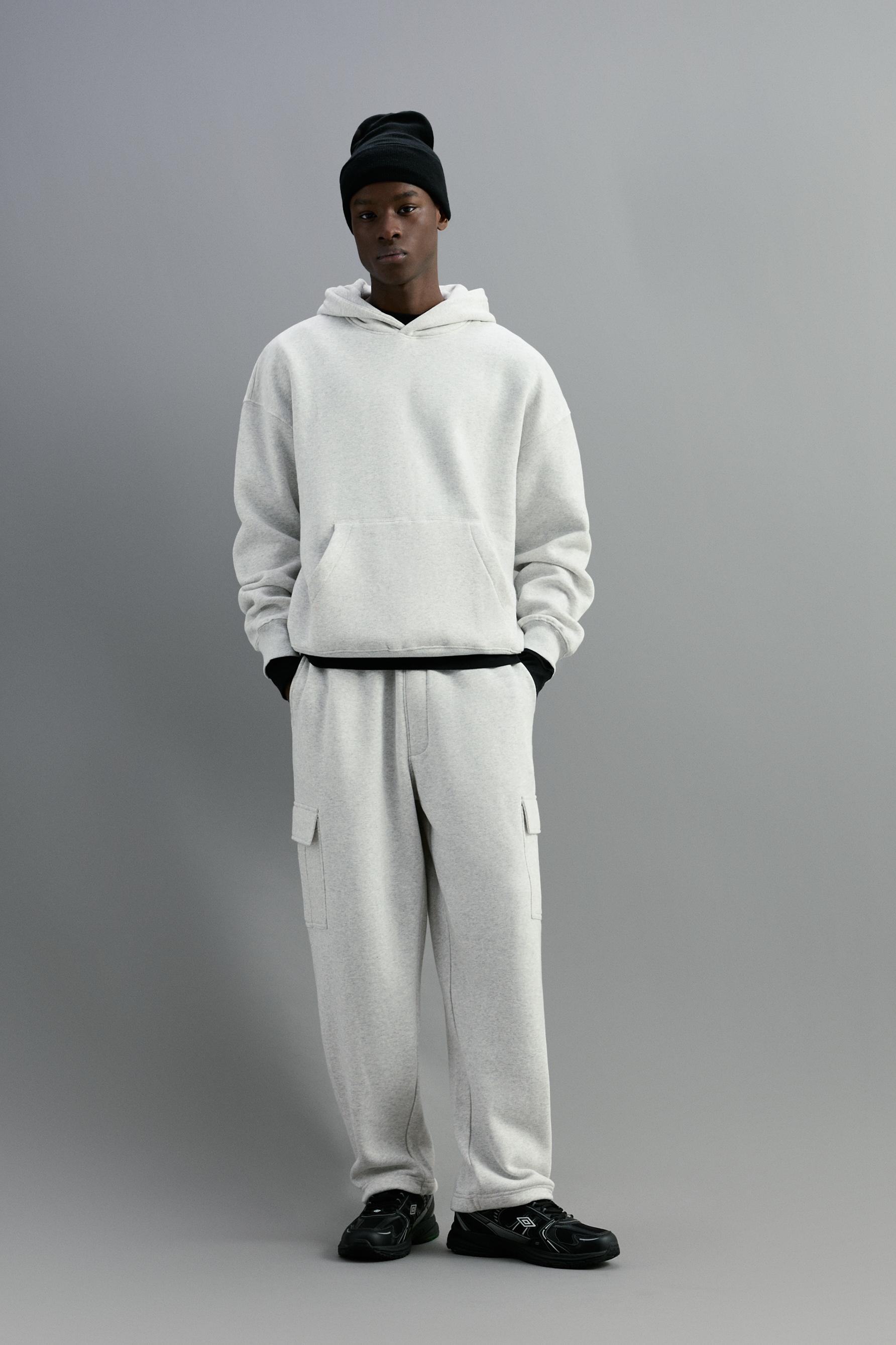 Pantalón chándal baggy cargo