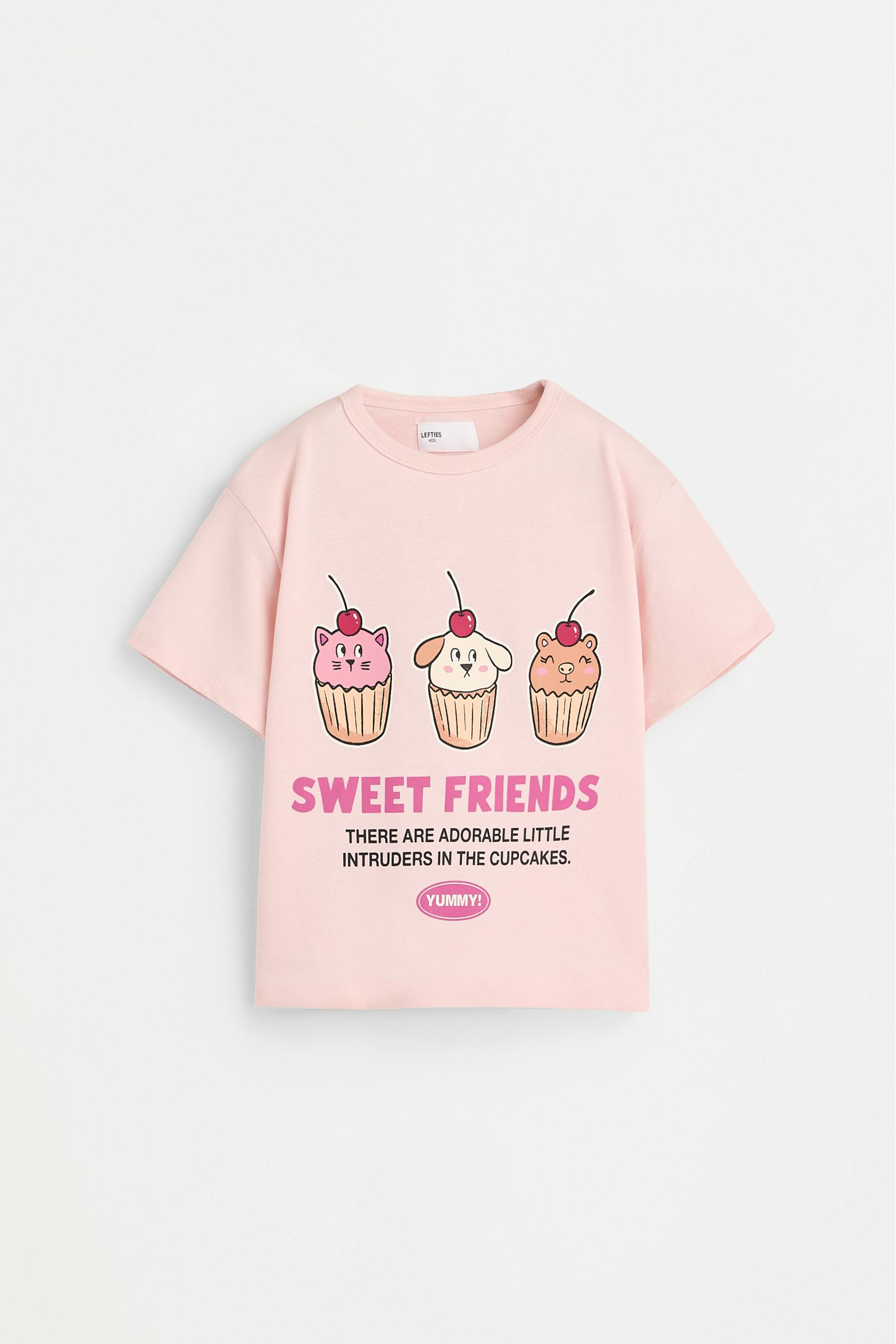 Short printed pyjamas — PINK