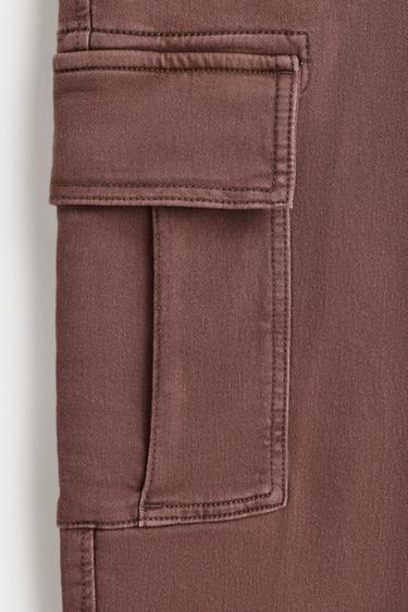 Cargo jogger jeans — DARK BROWN 7