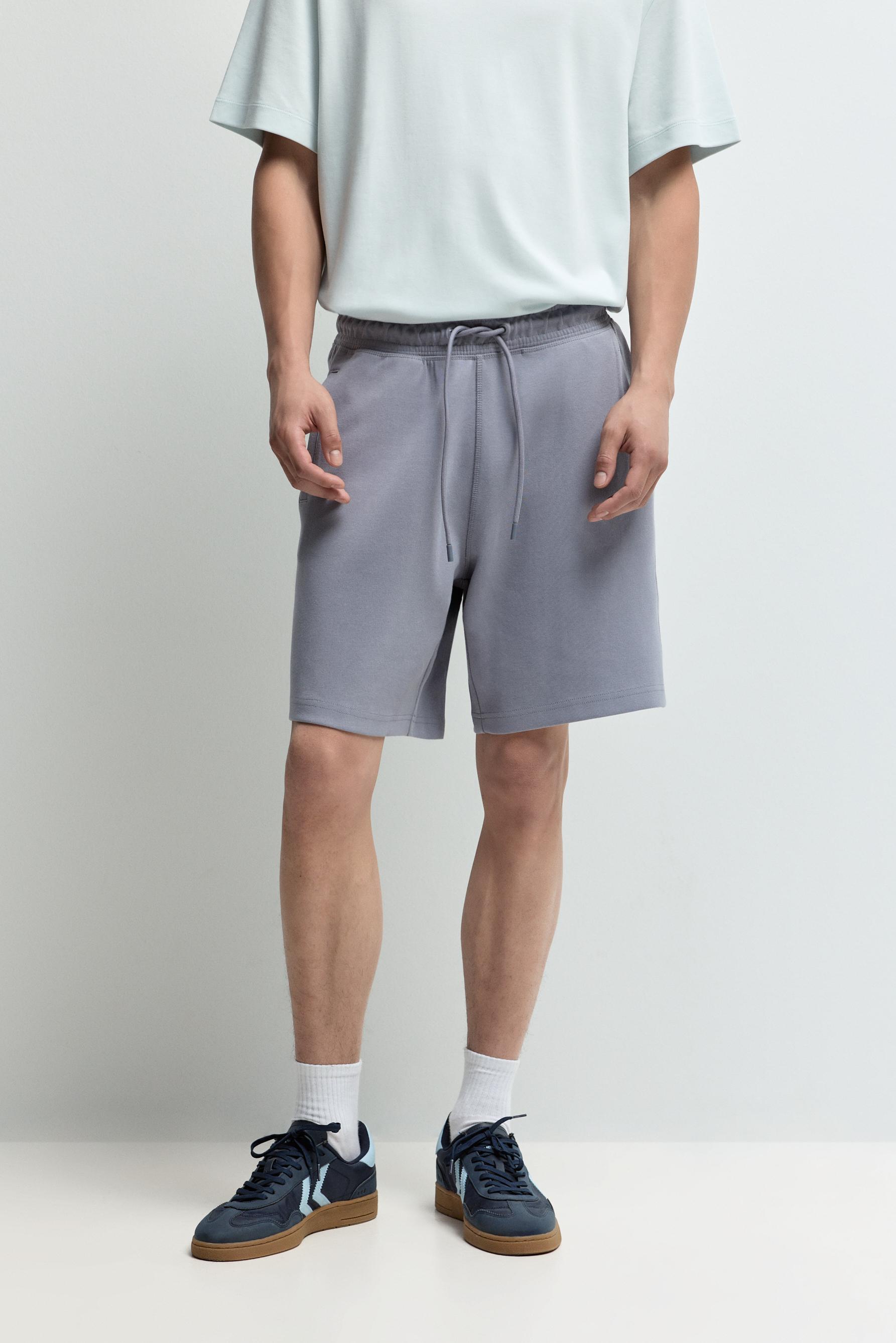 Interlock Bermuda shorts — SKY BLUE