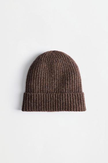 Ribbed hat — CHOCOLATE 1