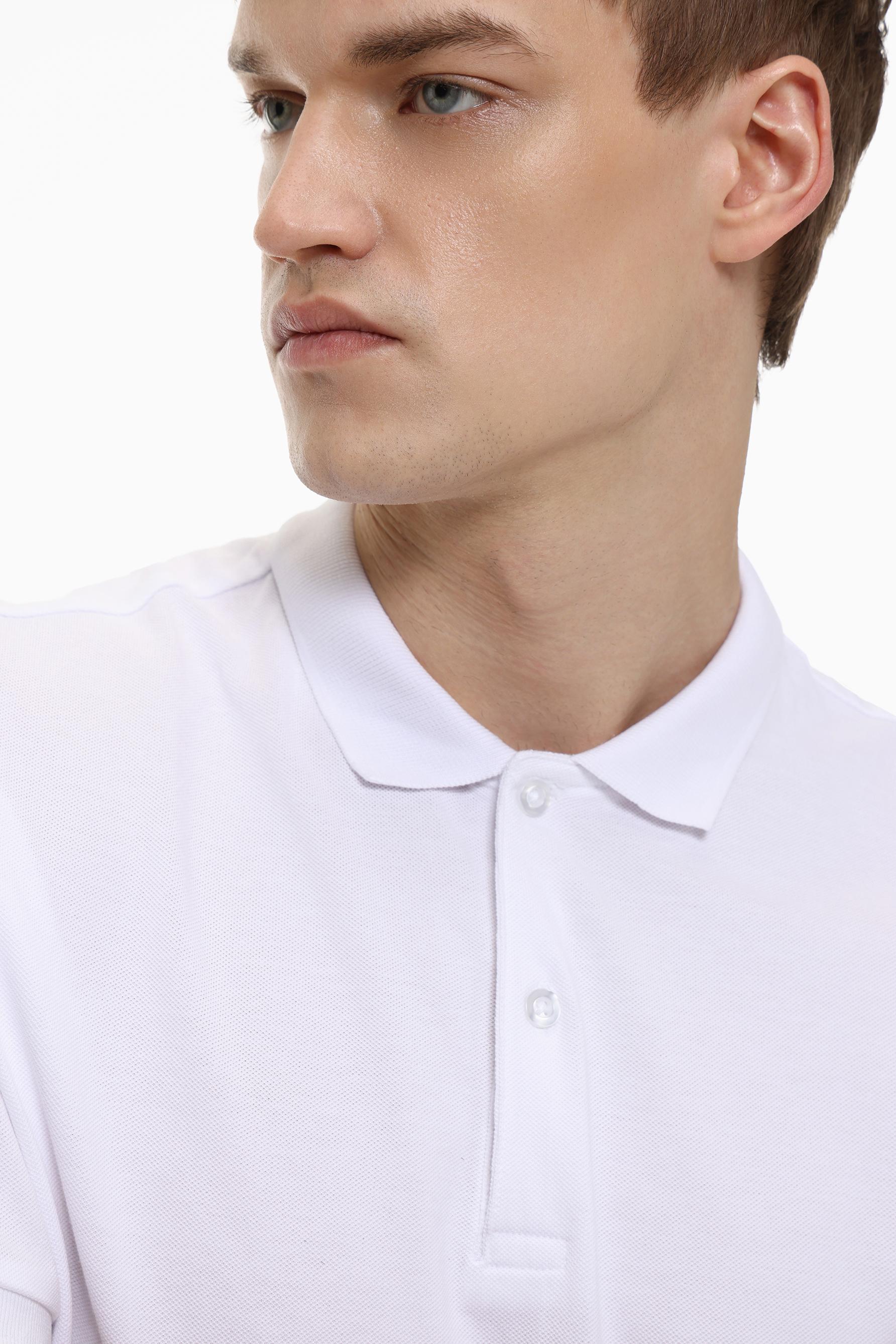 Basic polo shirt — WHITE