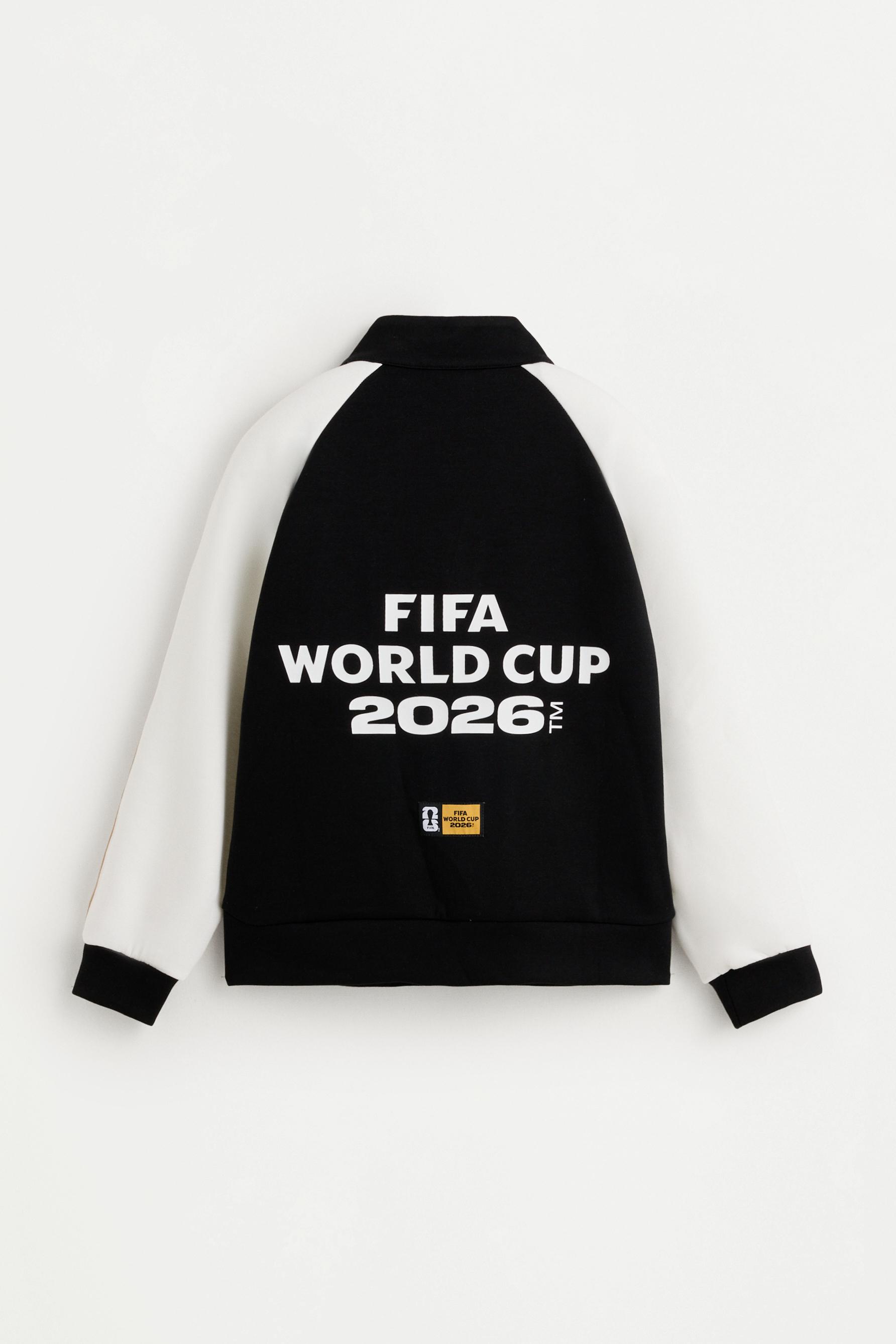 Kids | FIFA World Cup 2026 Official Licensed Product Zip-Up Sweatshirt — BLACK