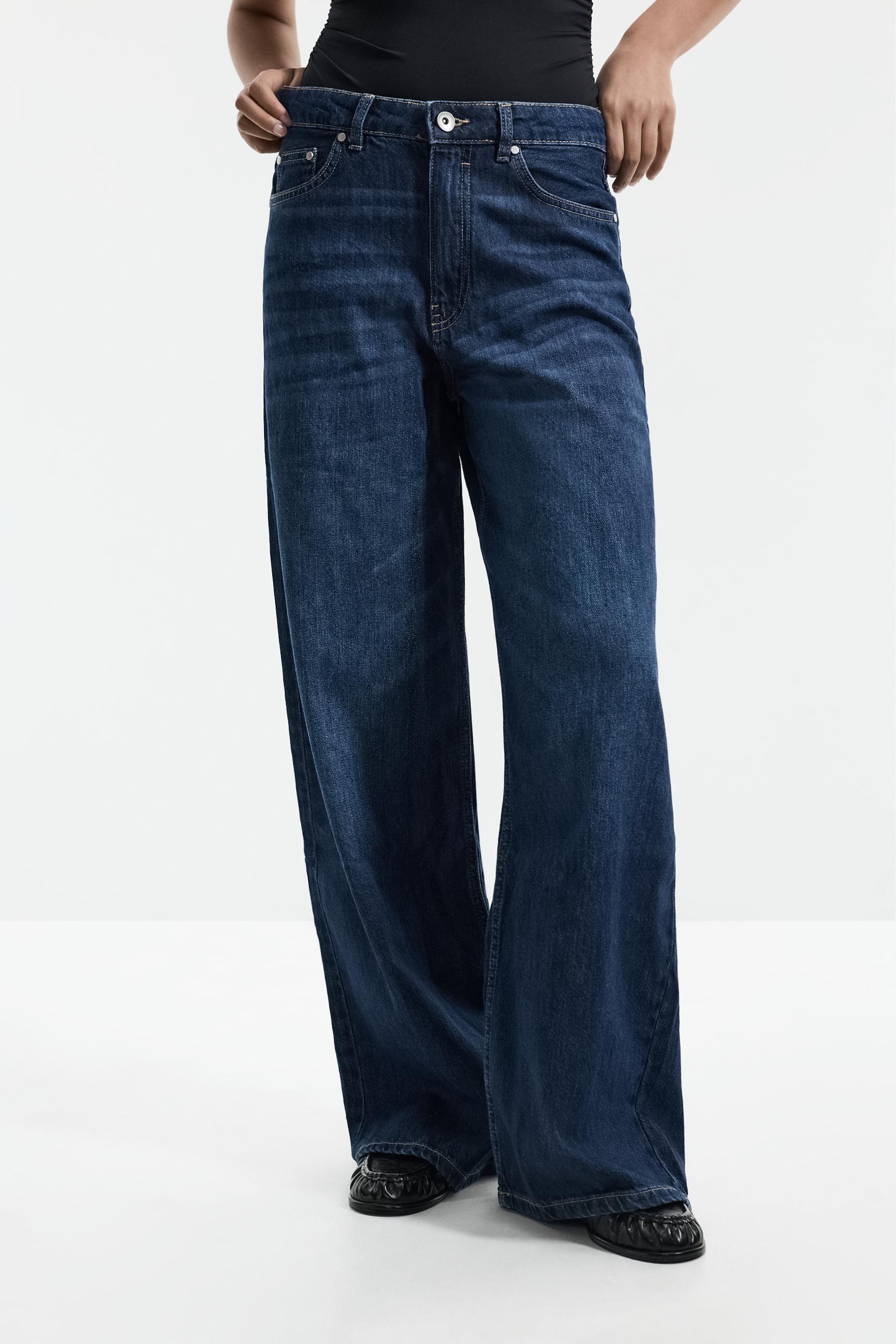 Wide-leg jeans — INK BLUE
