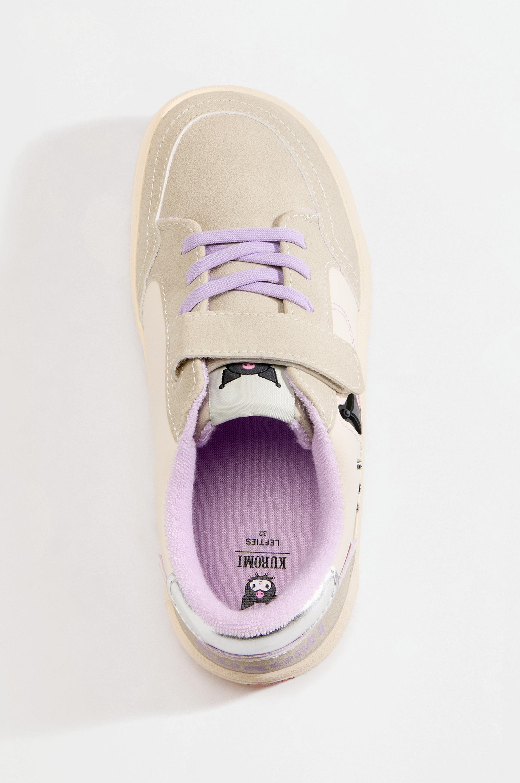 Kuromi ©SANRIO Barefoot sneakers — ECRU