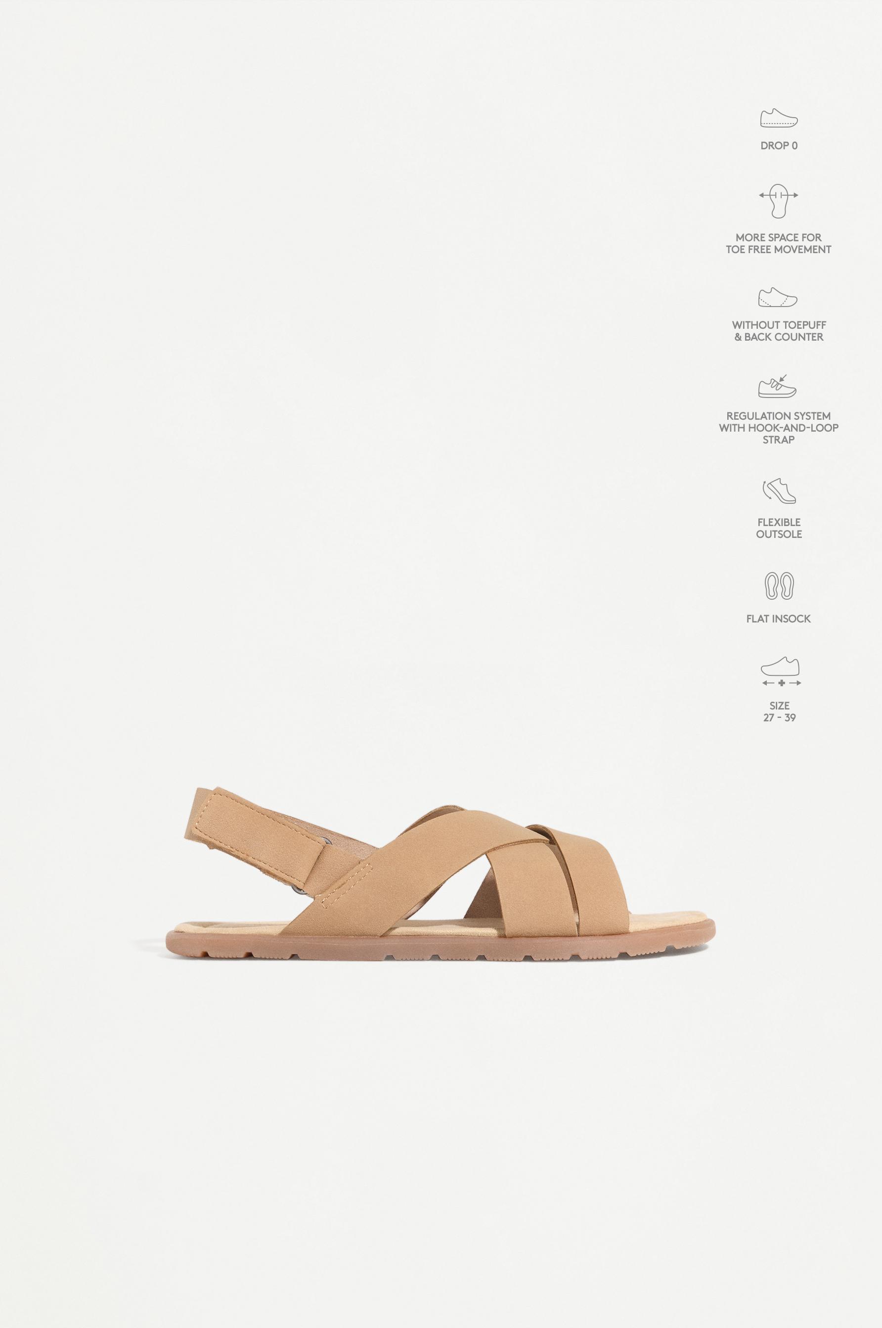 Barefoot sandal — BEIGE
