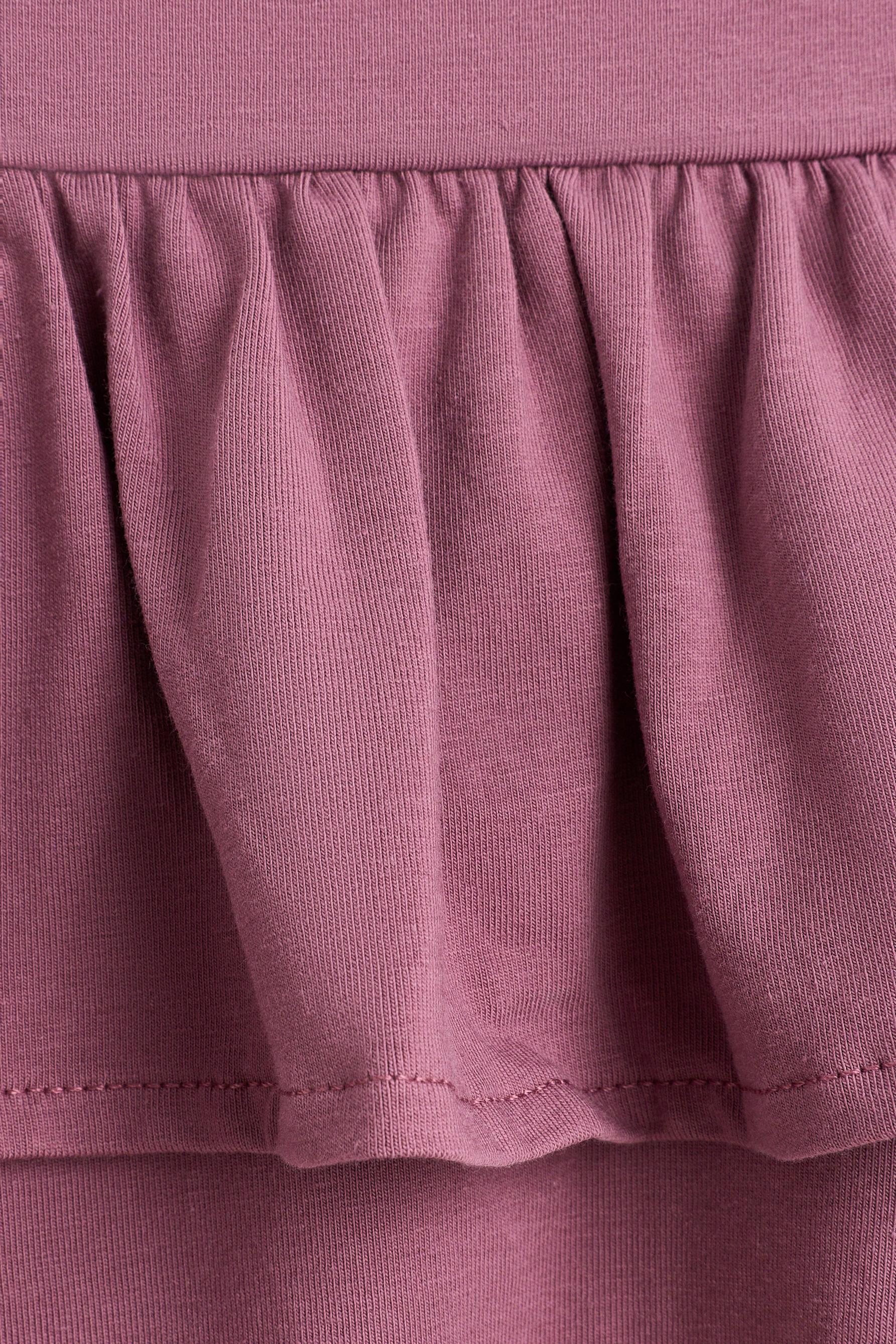 Ruffled skirt — PLUM