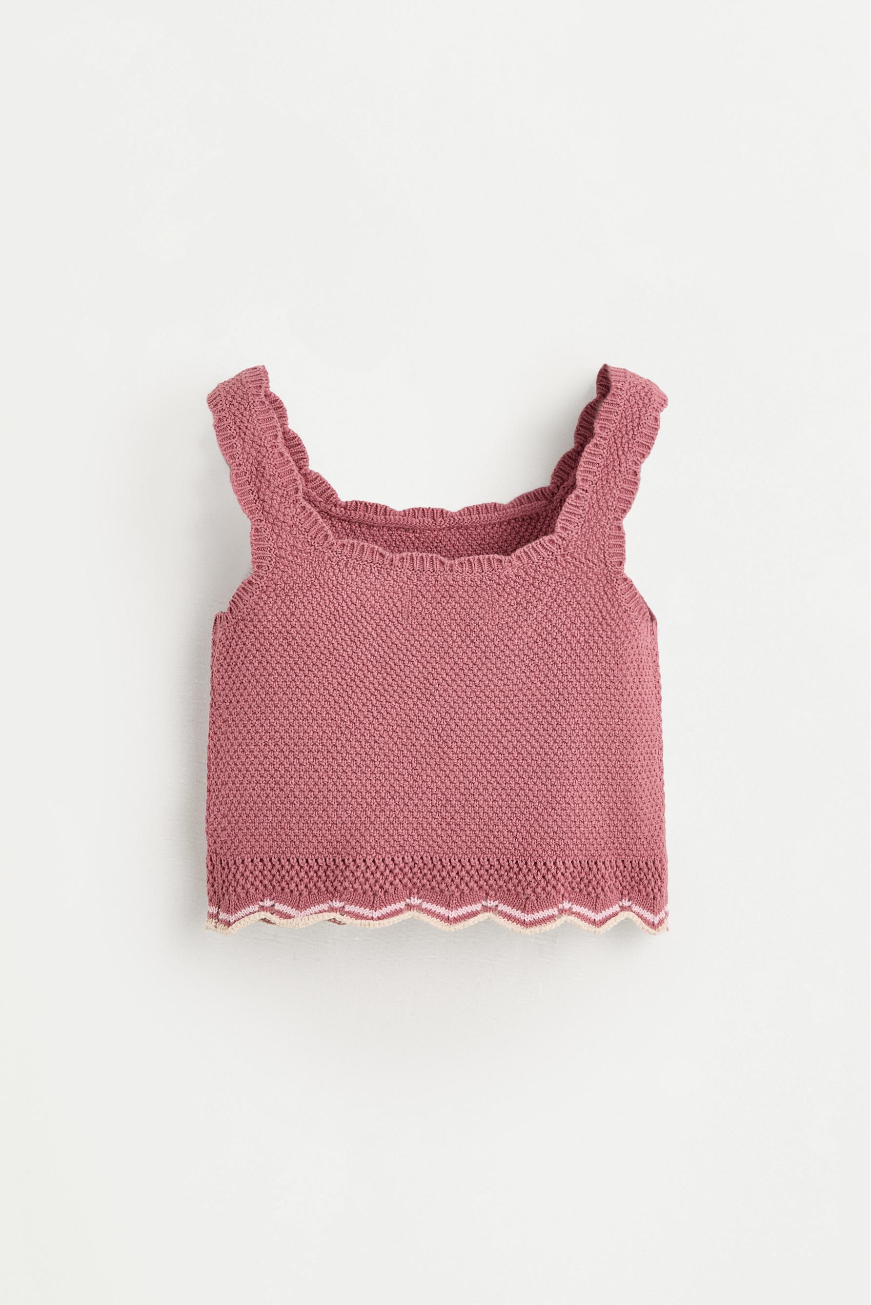 Knit top — PINK