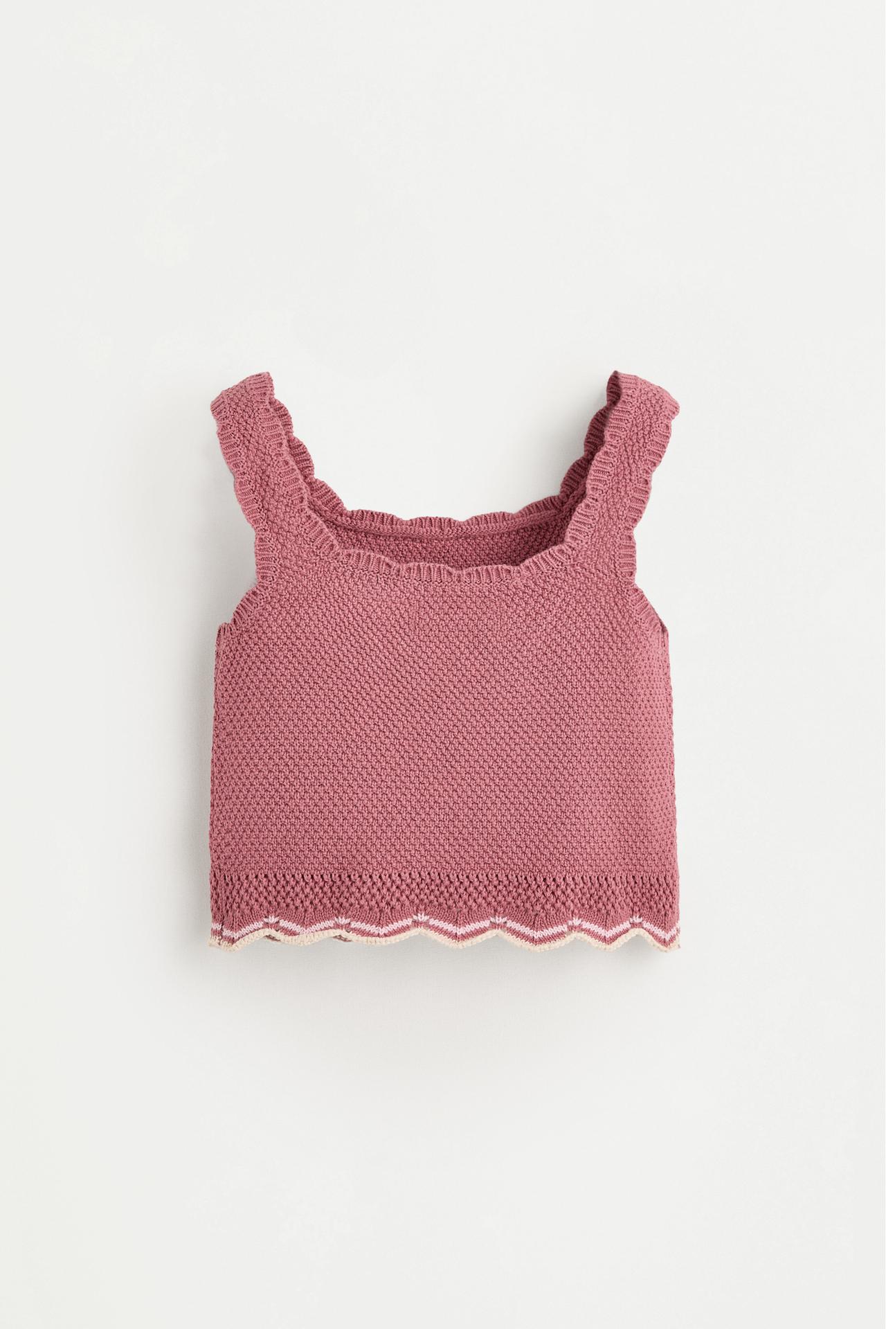 Knit top — PINK